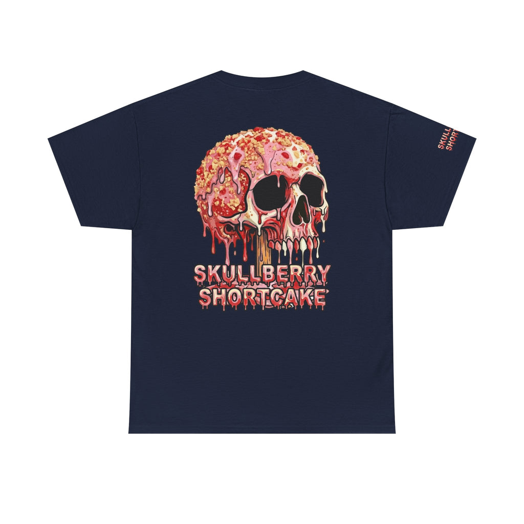 Skullcream-Skullberry Shortcake T-Shirt | Colorful Drip Graphic Tee