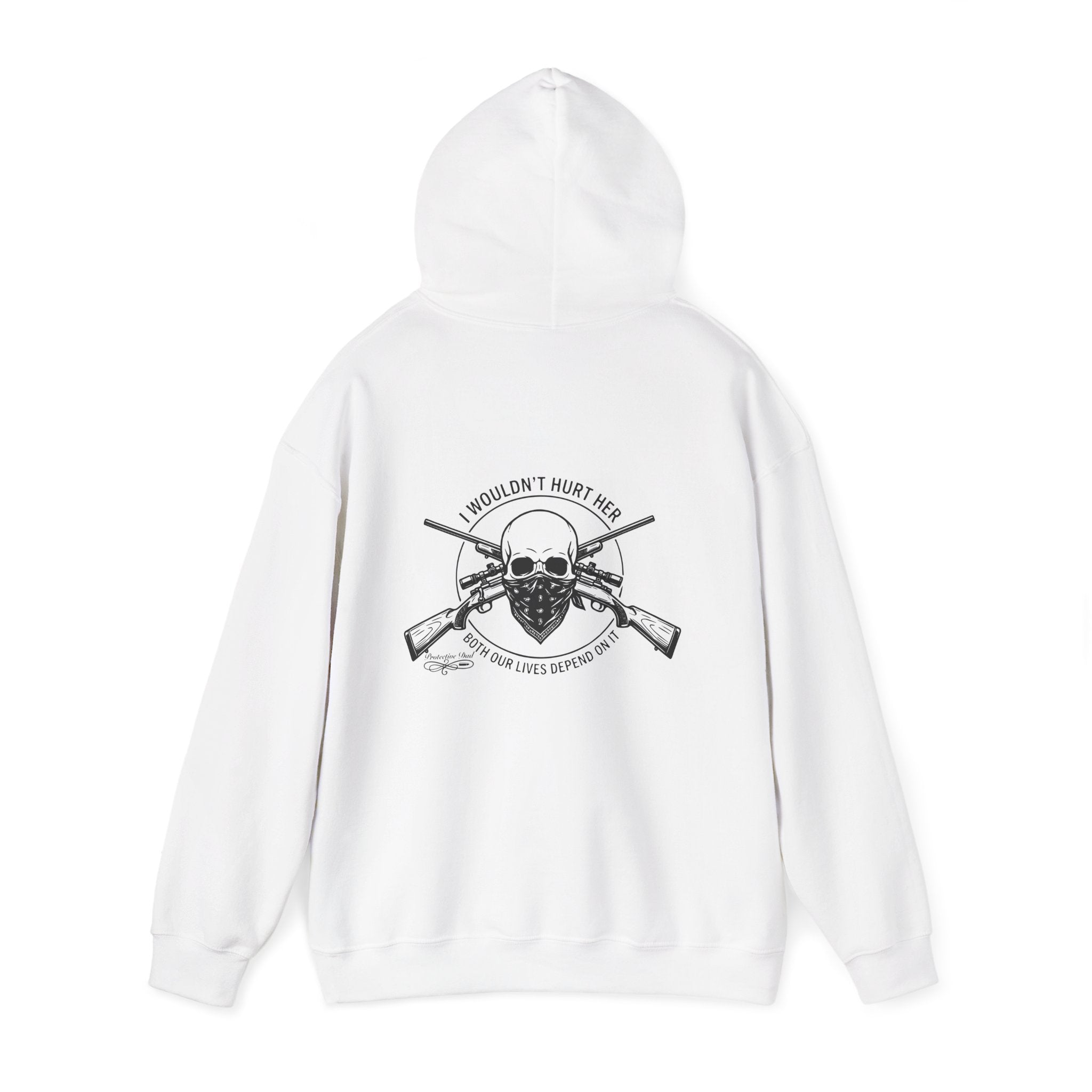 Protective Dad Rifle - Hoodie | Here’s Your Warning