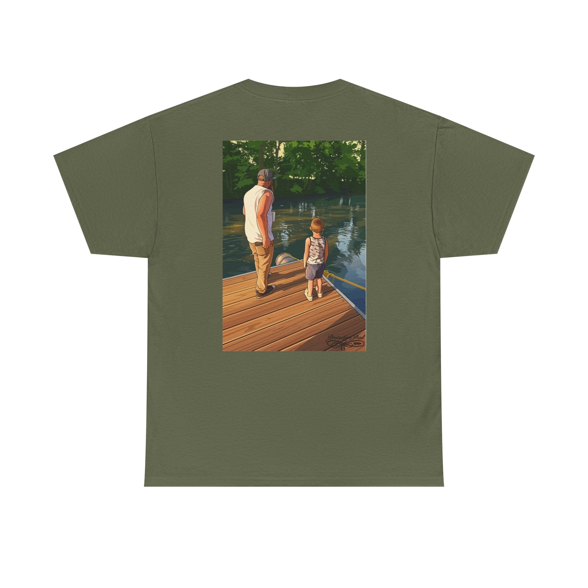 Protective Dad Father-n-Son Love T-Shirt | He’s Protected Too