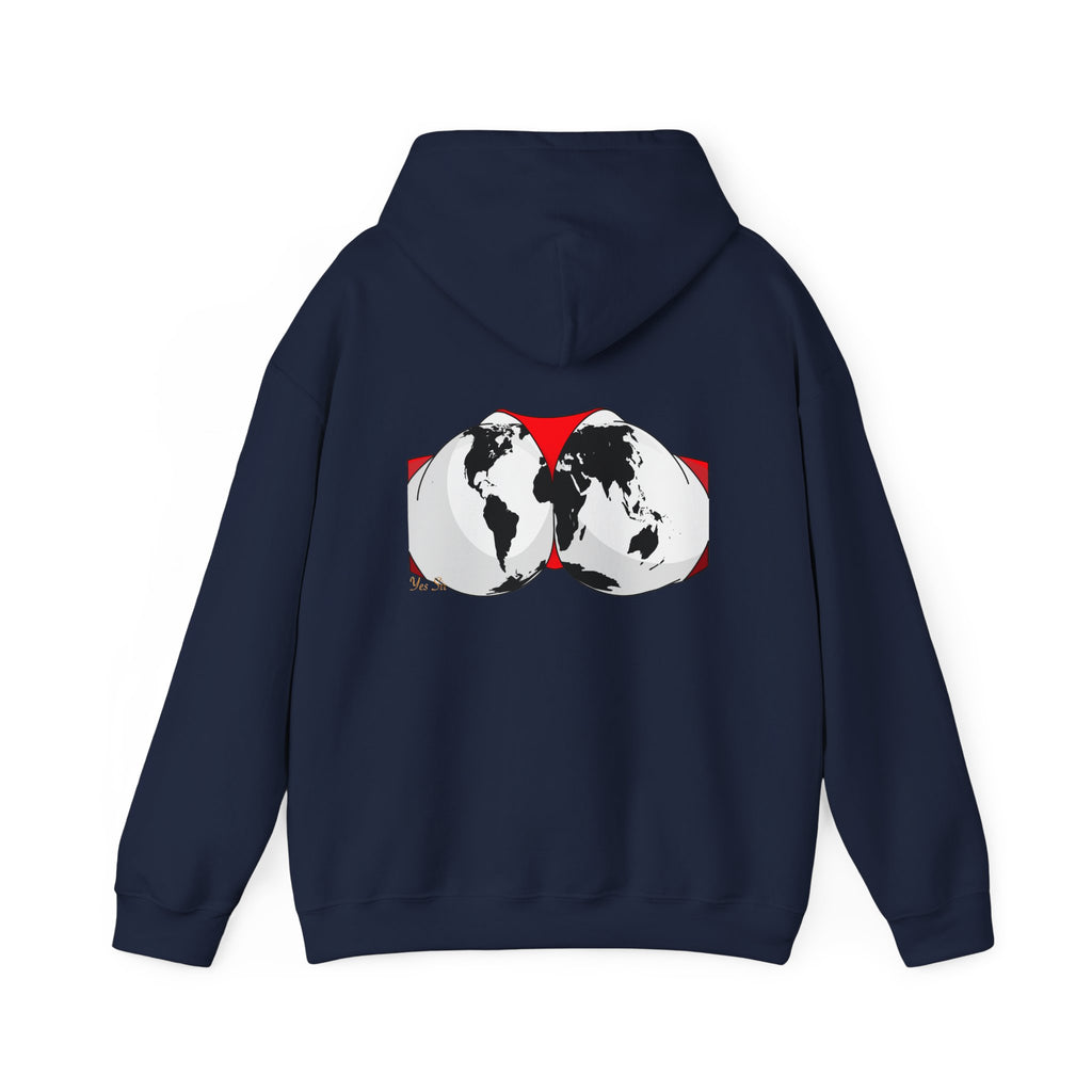 The World | Yes Sir Hoodie | Cherish It Graphic Hoodie
