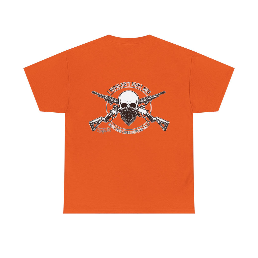 Protective Dad Lever Actions T-Shirt | Here’s Your Warning