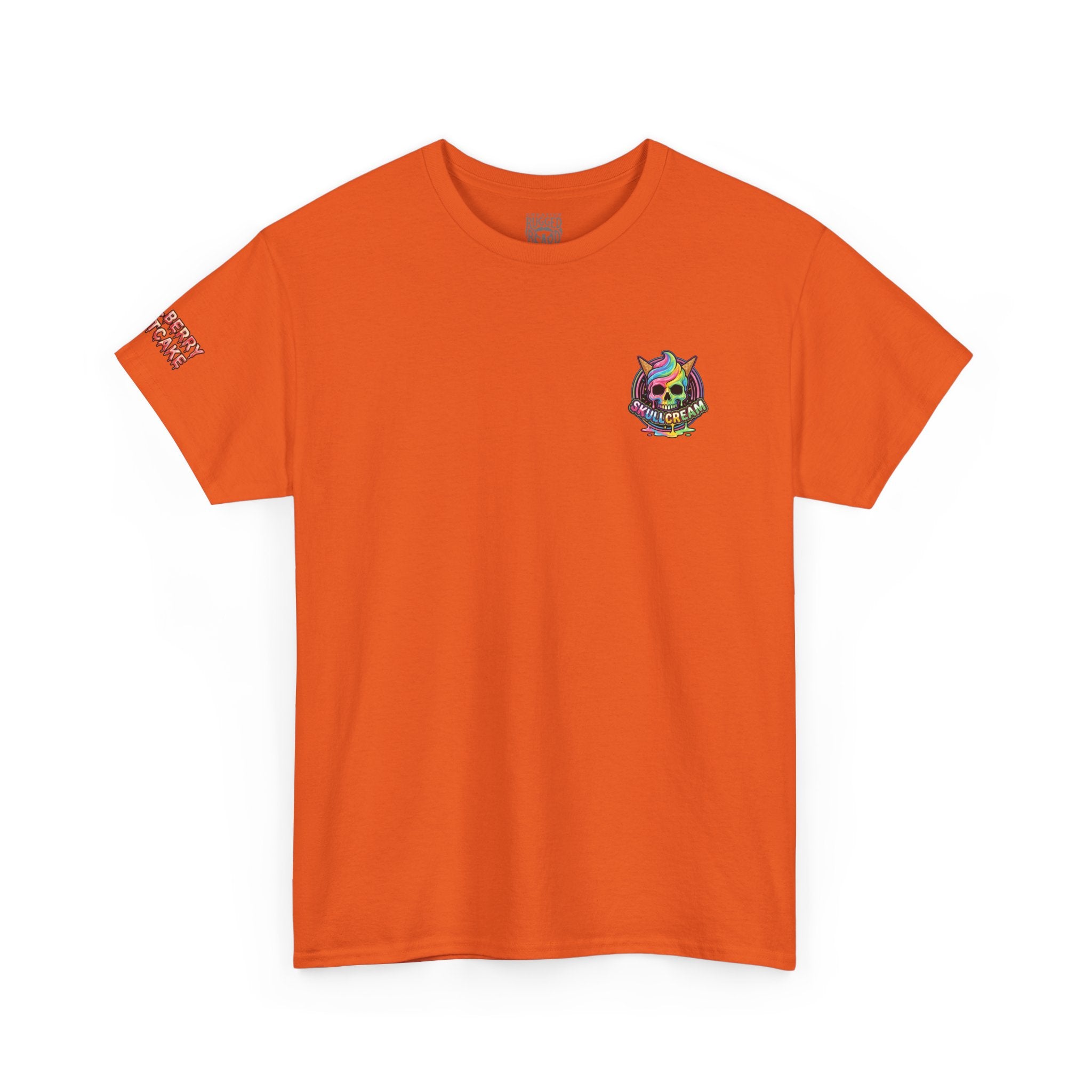 Skullcream-Skullberry Shortcake T-Shirt | Colorful Drip Graphic Tee