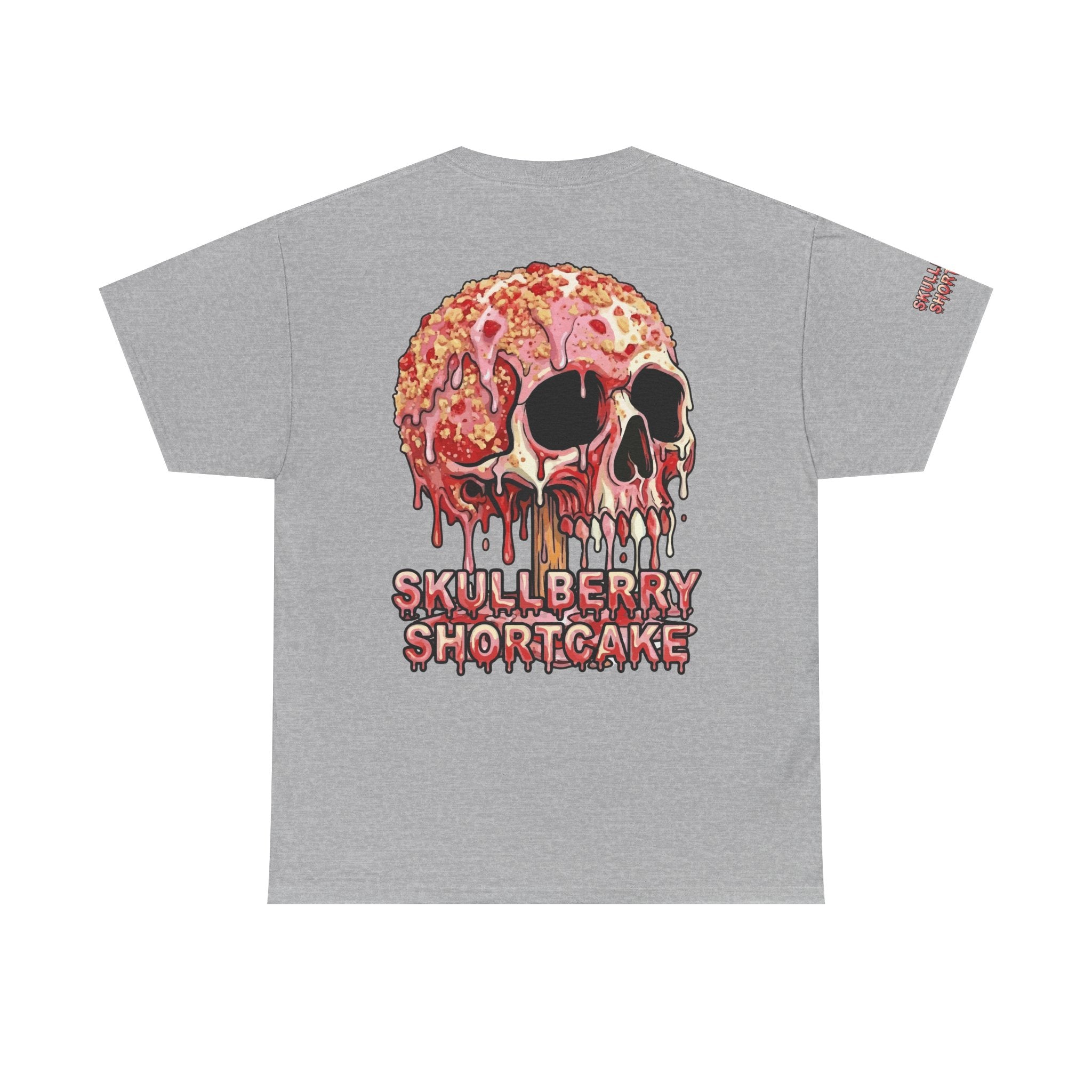 Skullcream-Skullberry Shortcake T-Shirt | Colorful Drip Graphic Tee