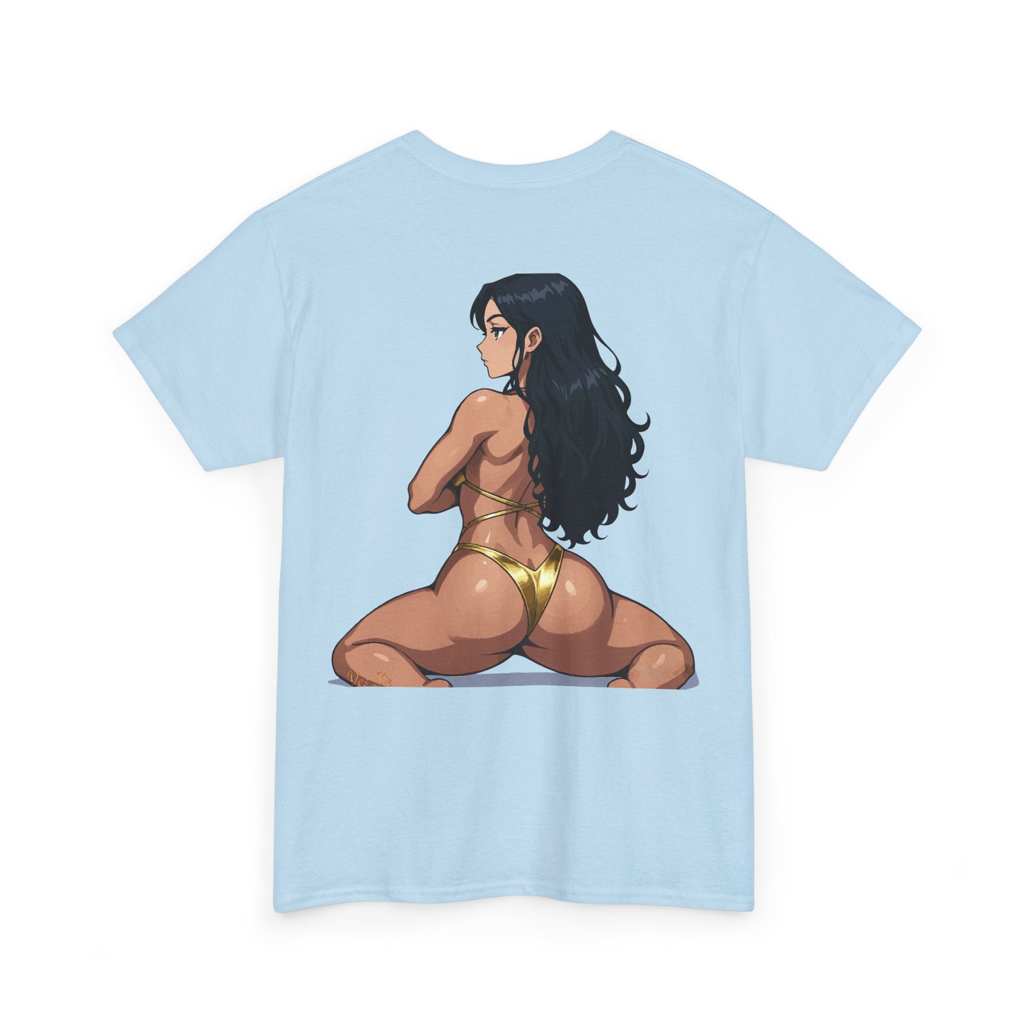 Attitude! Yes Sir T-Shirt | Parental Advisory  for the Bearded