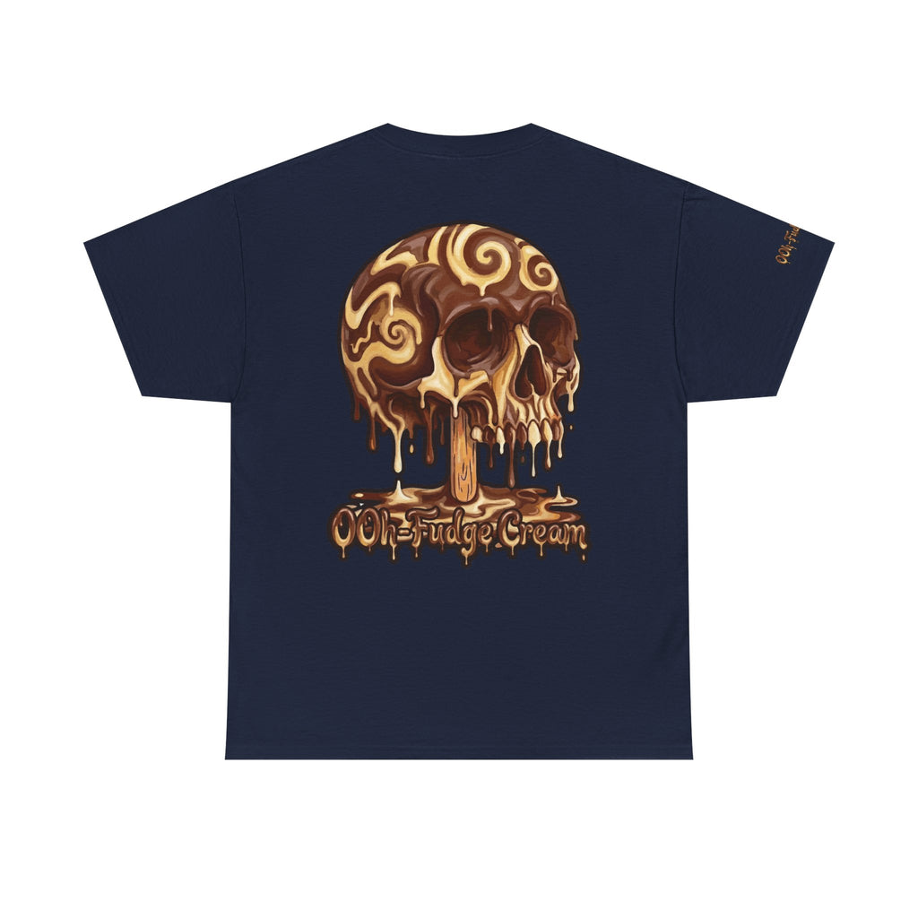 Skullcream-Ooh-Fudge Cream T-Shirt | Colorful Drip Graphic Tee