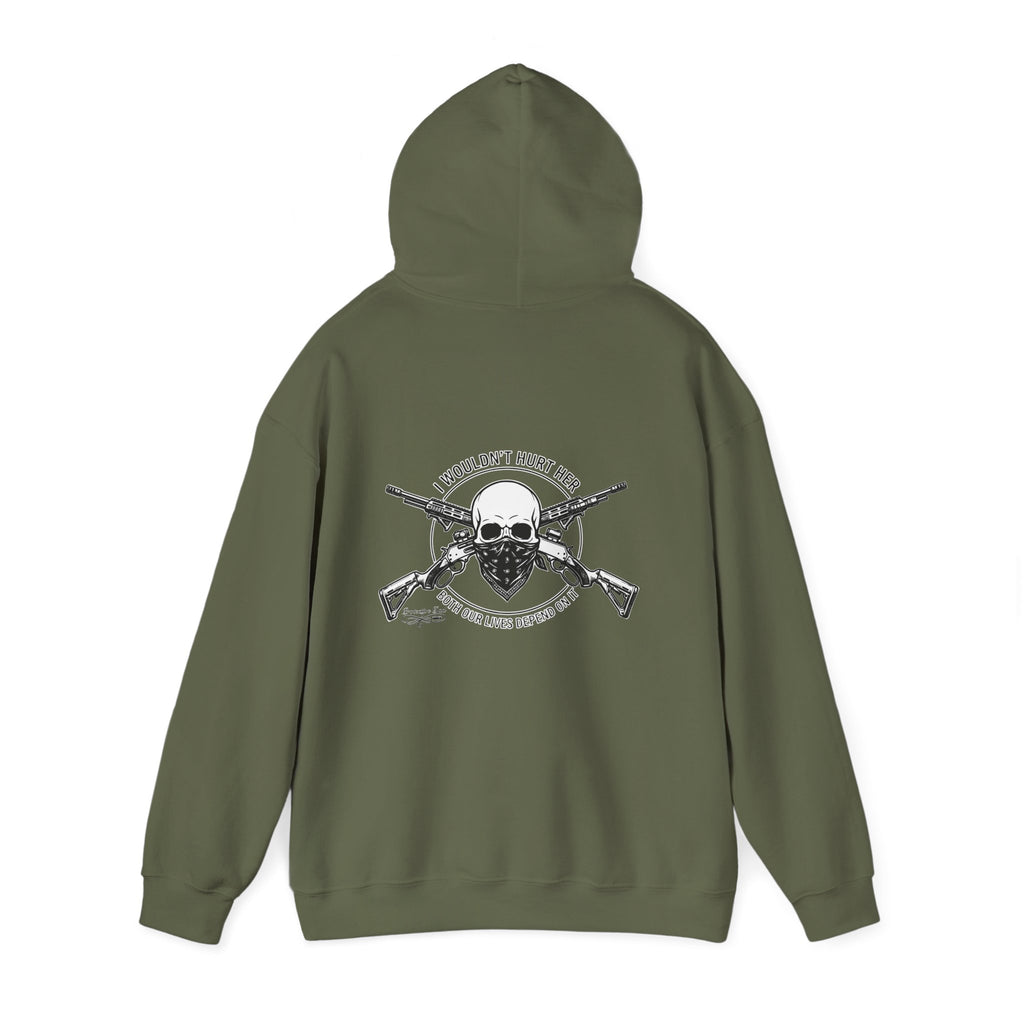Protective Dad Lever Action - Hoodie | Here’s Your Warning