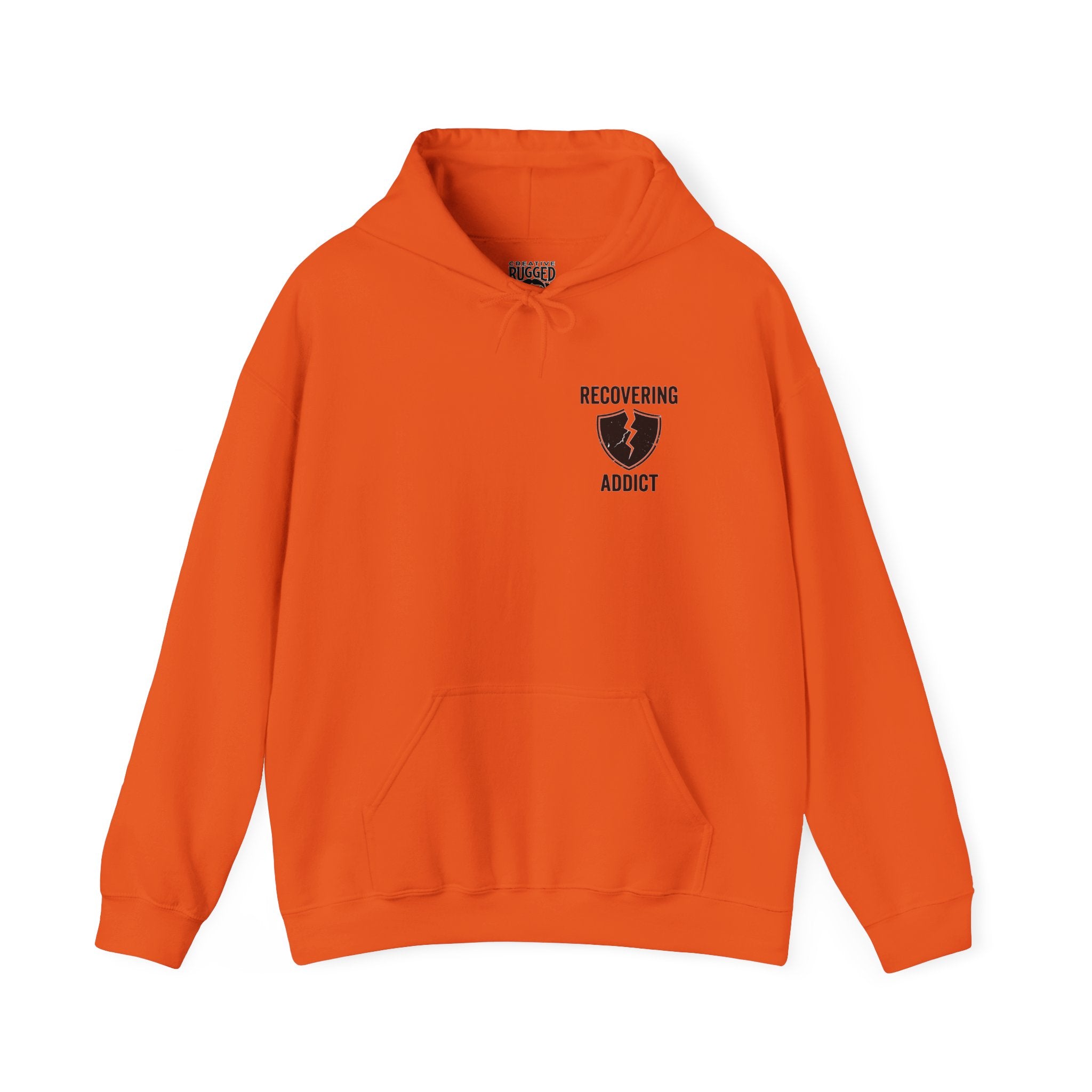 Addicted | Yes Sir Hoodie | Recovering Addict Graphic Hoodie