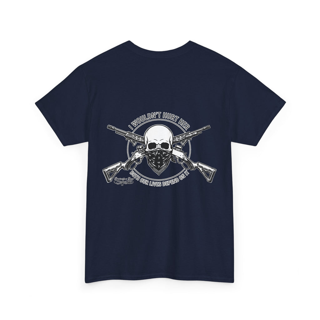 Protective Dad Lever Actions T-Shirt | Here’s Your Warning