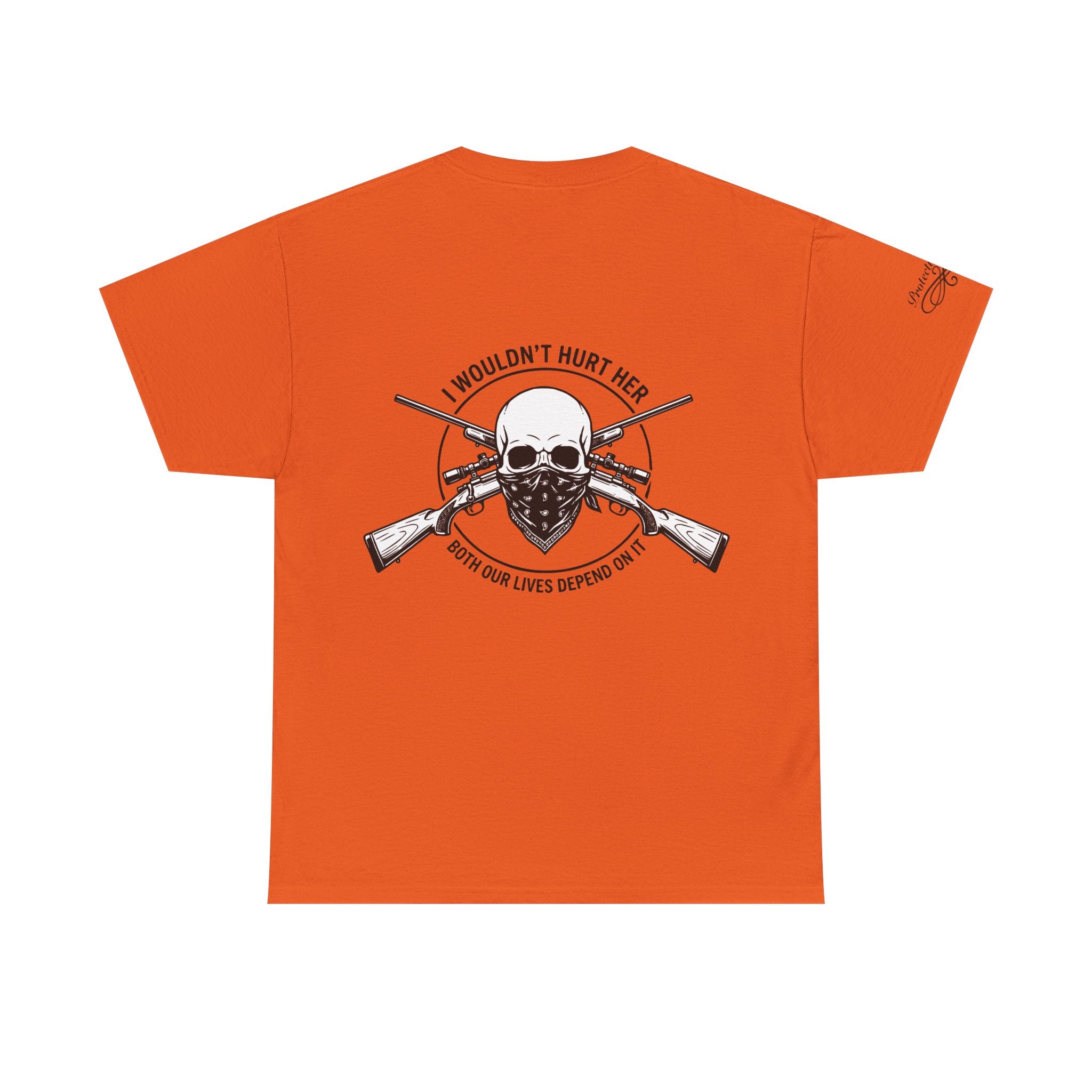 Protective Dad-Rifles T-Shirt | Here’s Your Warning