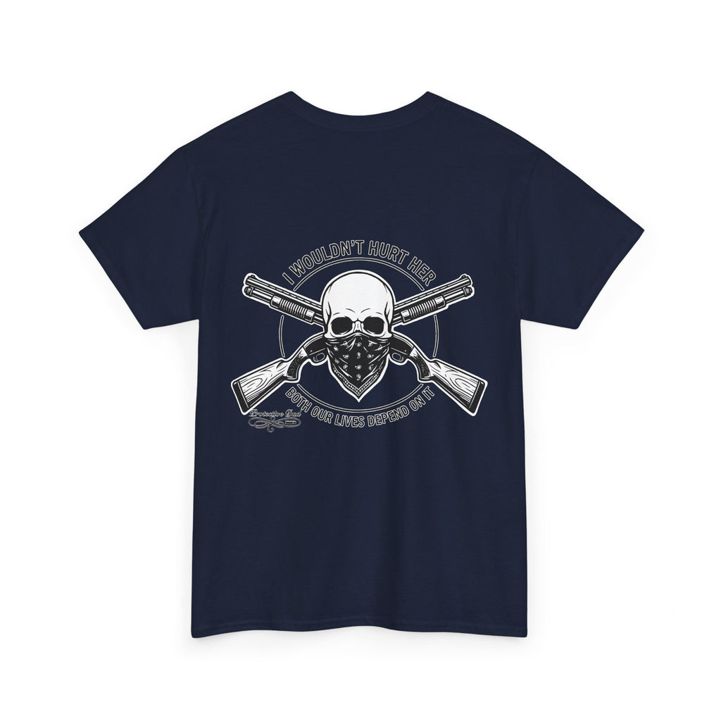 Protective Dad Shotguns T-Shirt | Here’s Your Warning