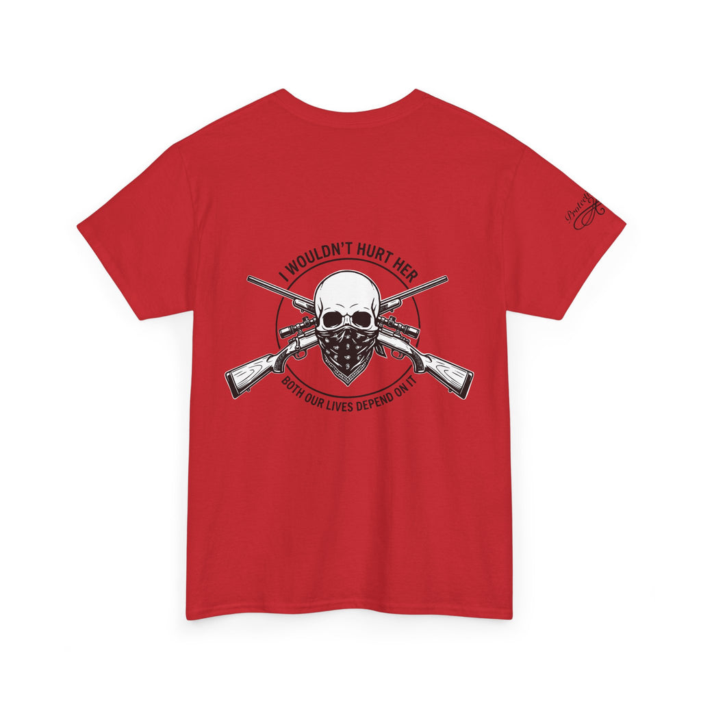 Protective Dad Rifles T-Shirt | Here’s Your Warning