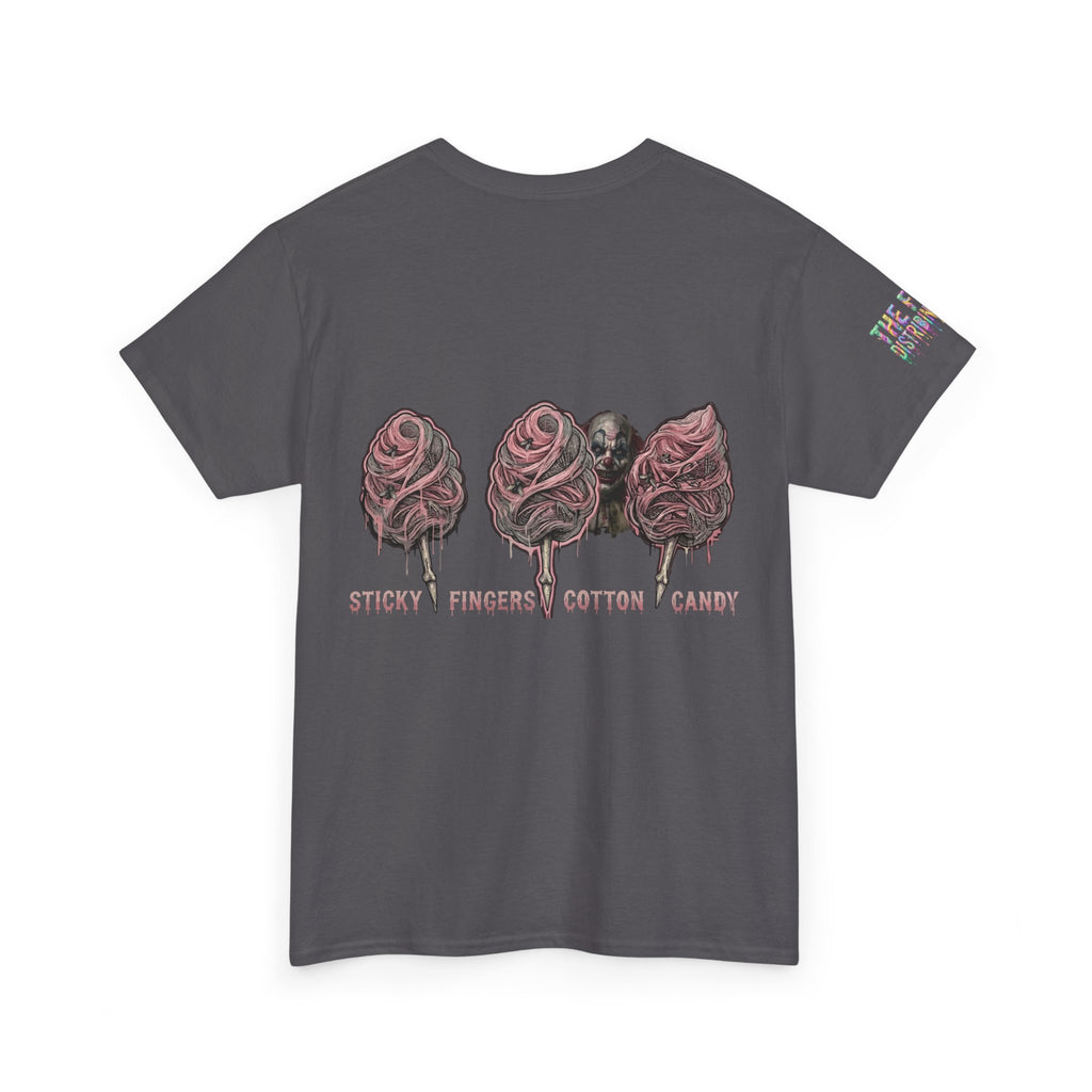 Cotton Candy Skullcream T Shirt — 'Sticky Fingers' Graphic T-Shirt