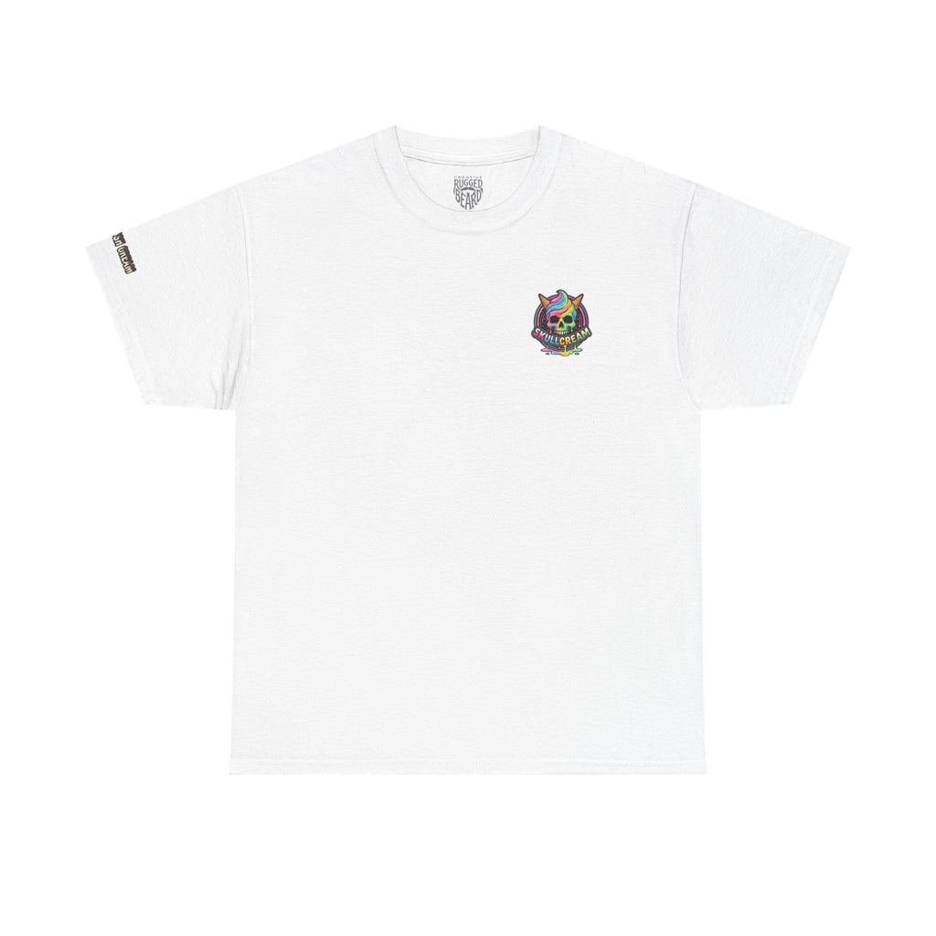 Skullcream-Goreo Crush Cream T-Shirt | Colorful Drip Graphic Tee
