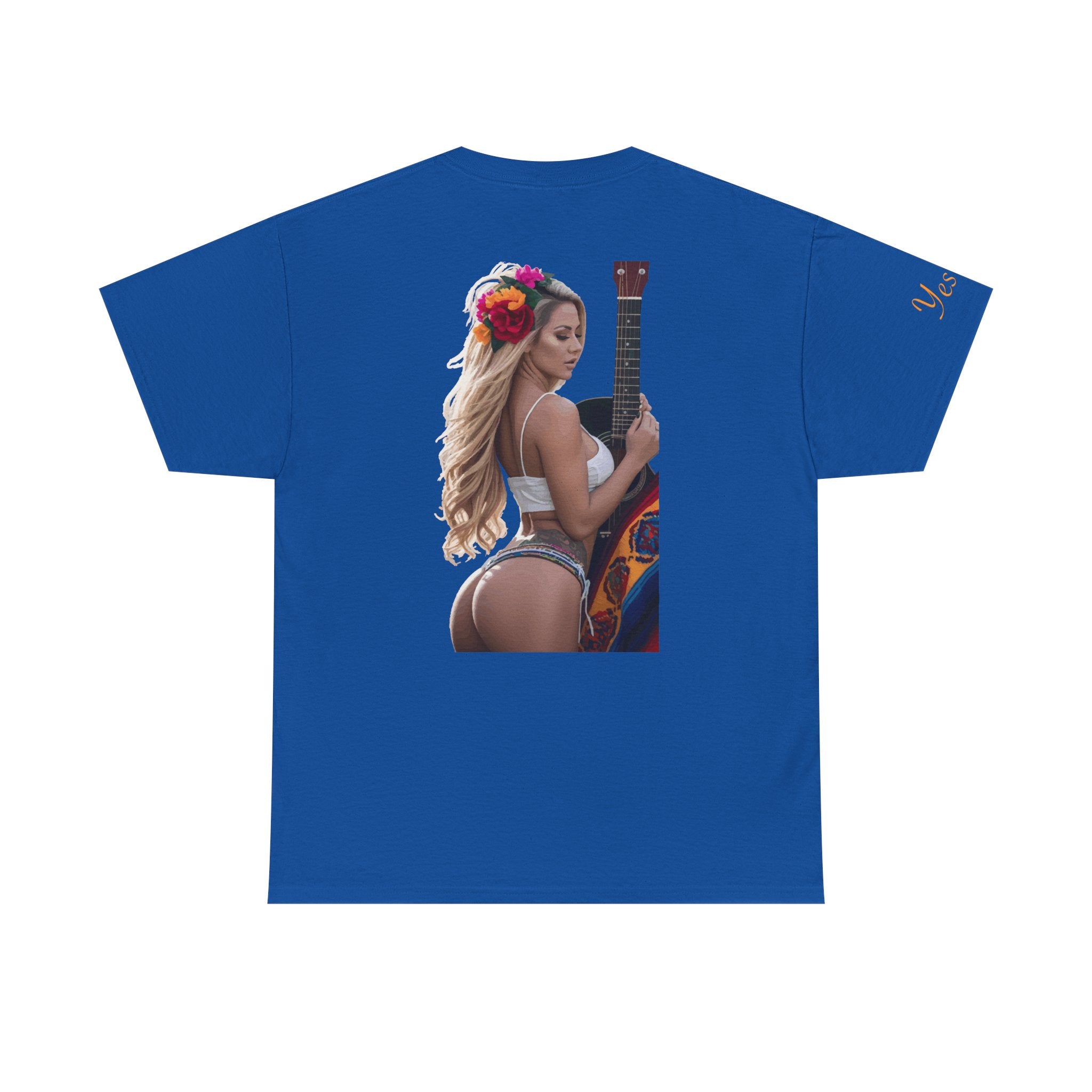 Pretty Flowers-Yes Sir T-Shirt | Parental Advisory  for the Bearded