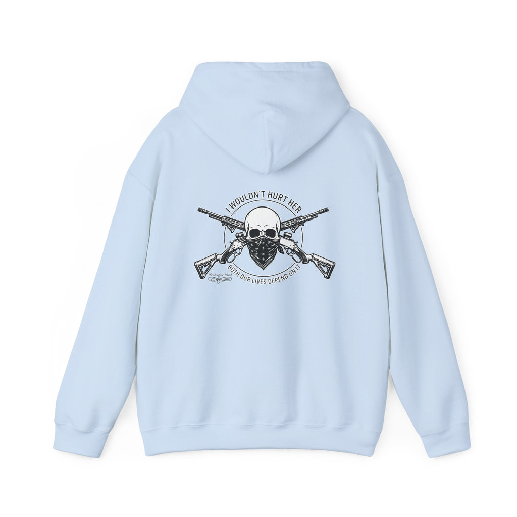 Protective Dad Lever Action - Hoodie | Here’s Your Warning