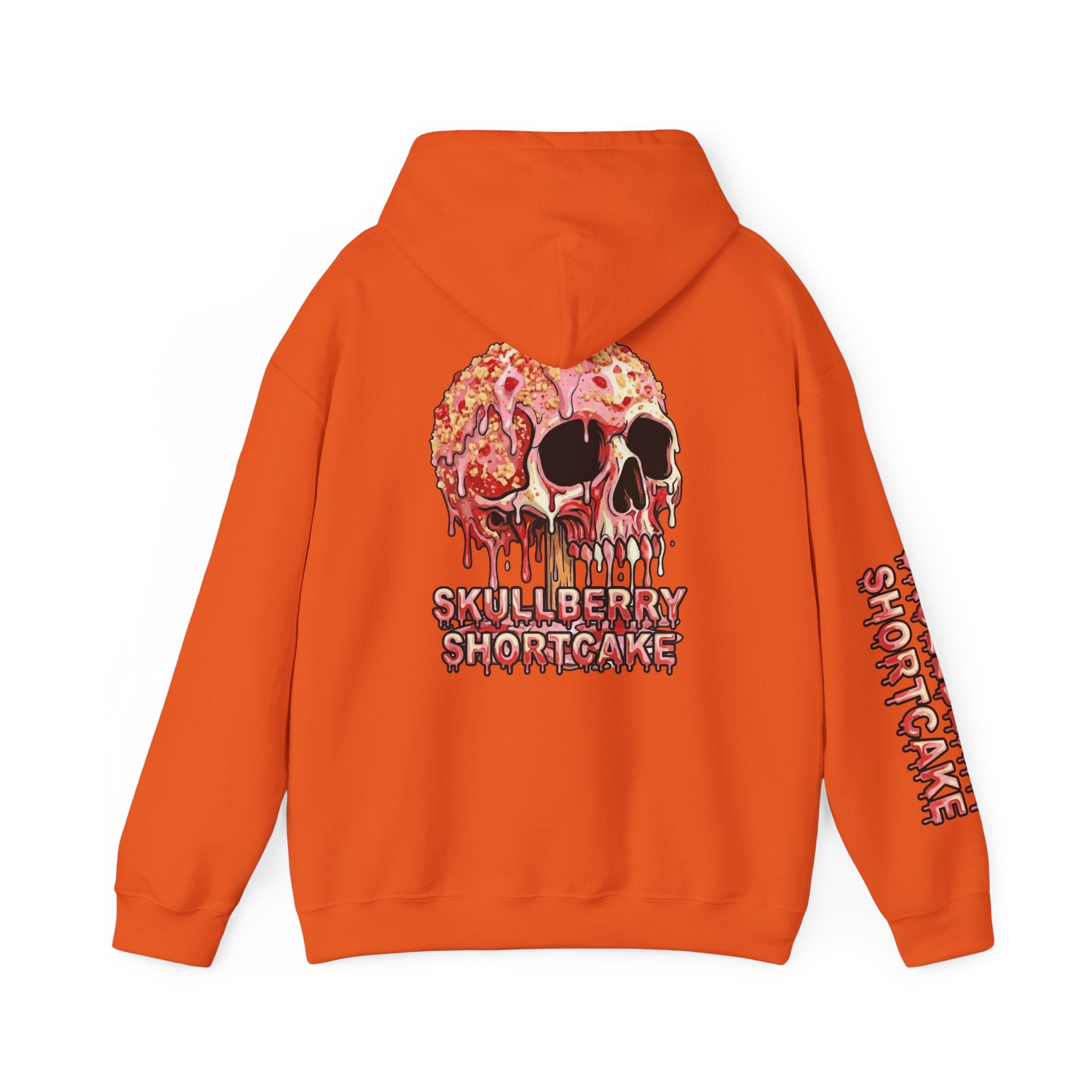Skullcream-Skullberry Shortcake Hoodie | Dripping Skull Graphic