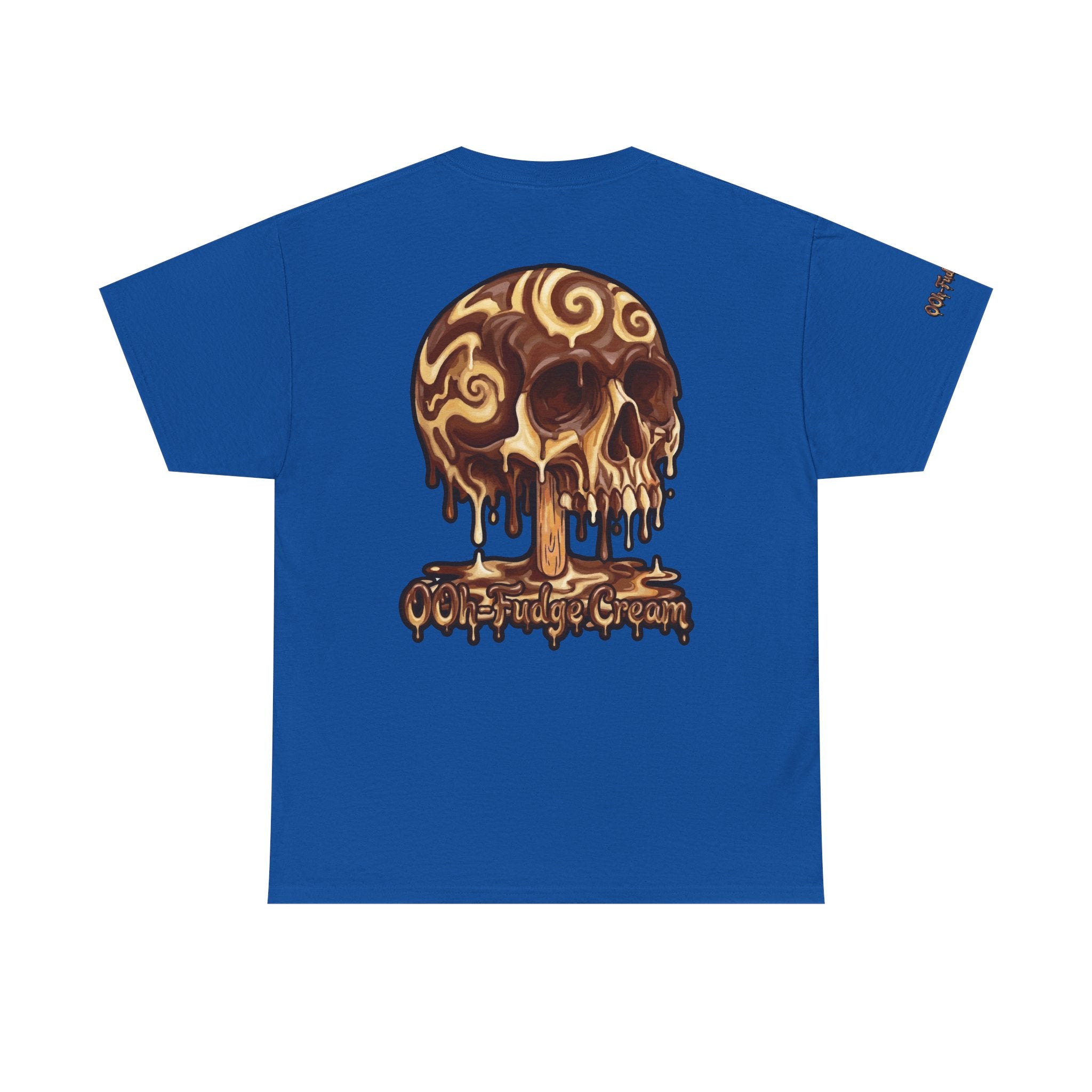 Skullcream-Ooh-Fudge Cream T-Shirt | Colorful Drip Graphic Tee