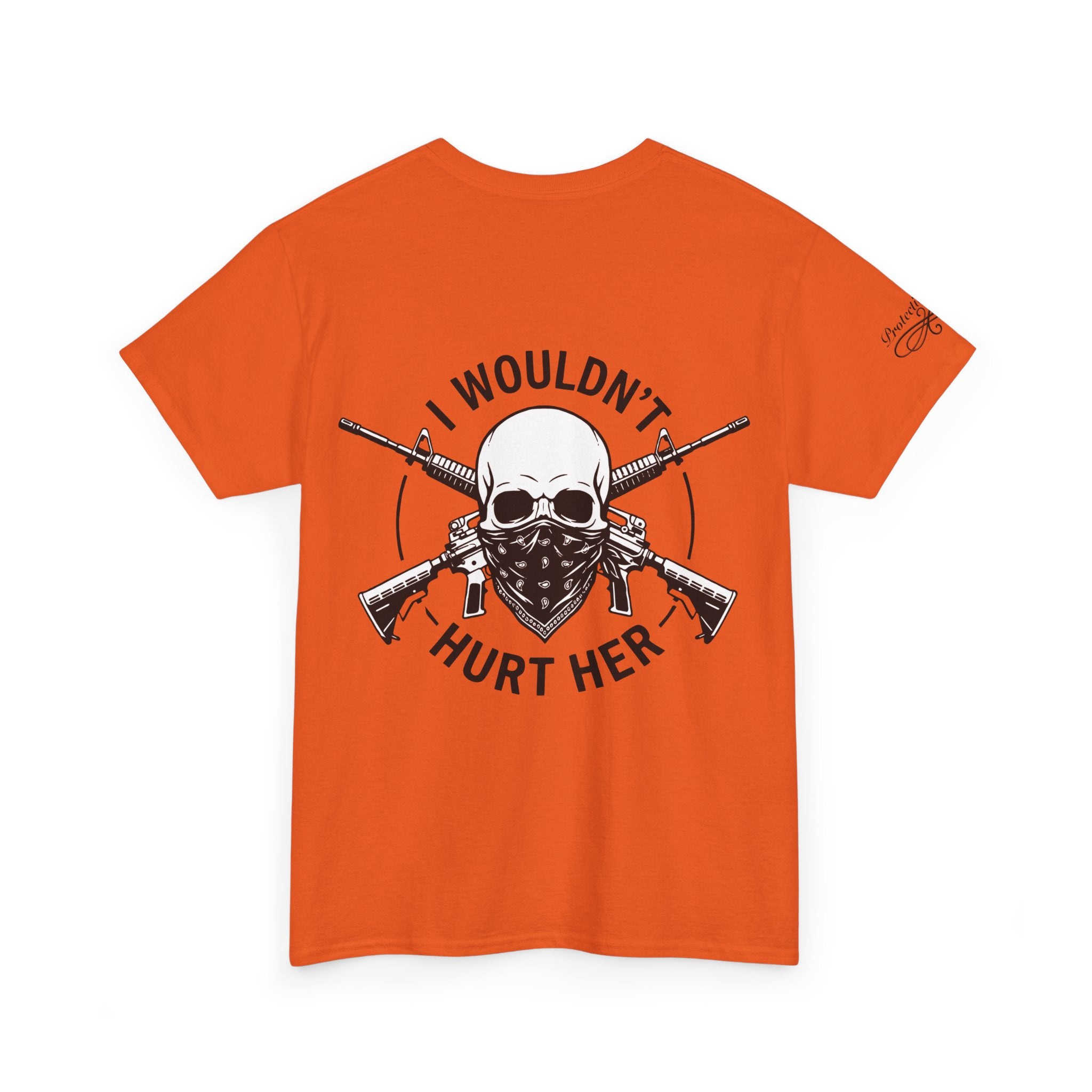 Protective Dad-Assault Rifle T-Shirt | Here’s Your Warning