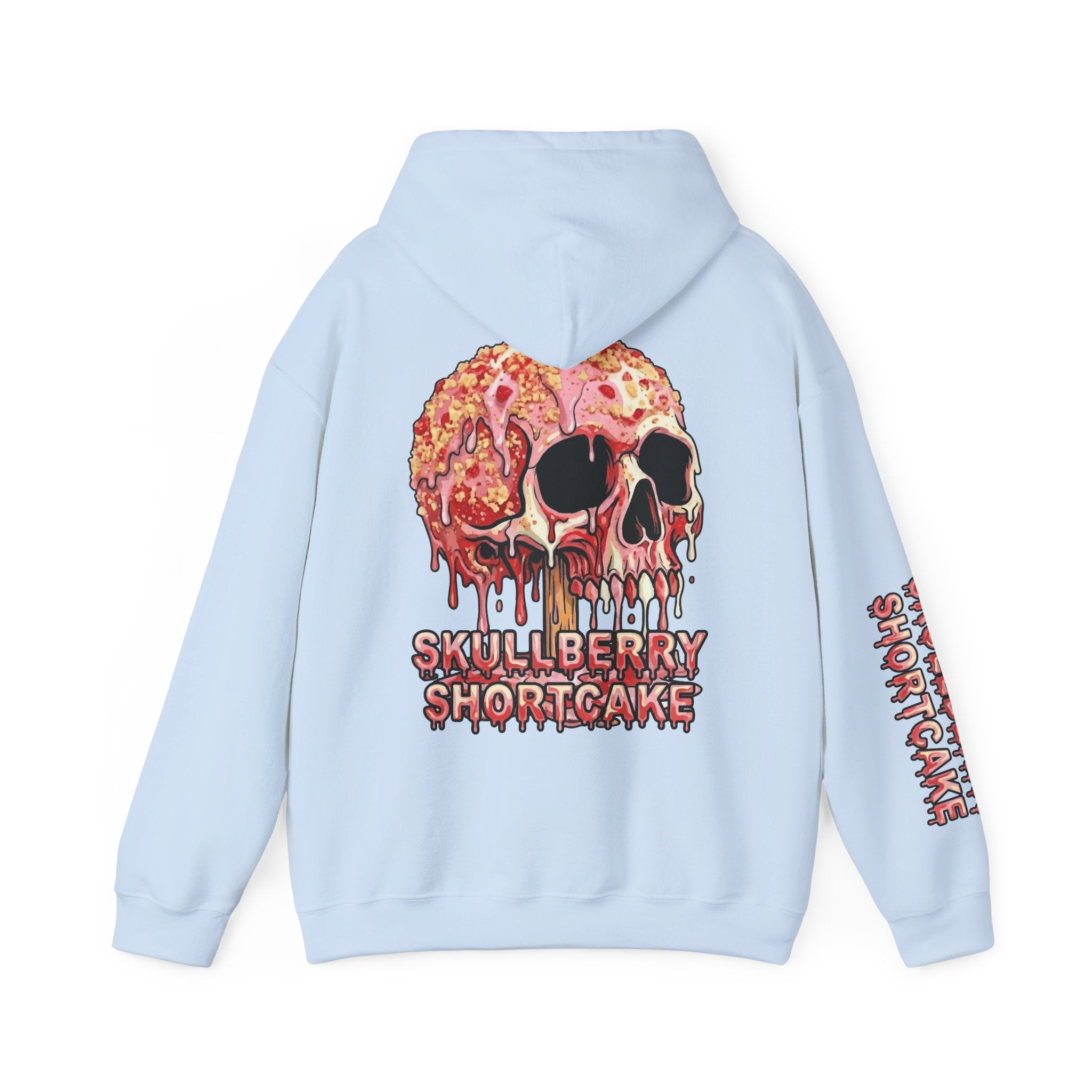 Skullcream-Skullberry Shortcake Hoodie | Dripping Skull Graphic