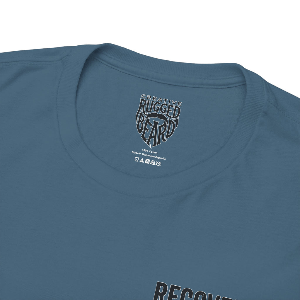 Addicted | Yes Sir T Shirt | Recovering Addict Red Graphic T Shirt