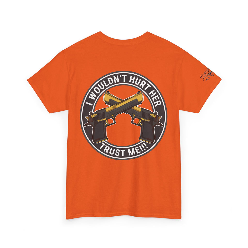 Protective Dad Pistols T-Shirt | Here’s Your Warning