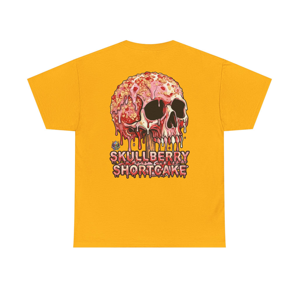Skullcream-Skullberry Shortcake T-Shirt | Colorful Drip Graphic Tee