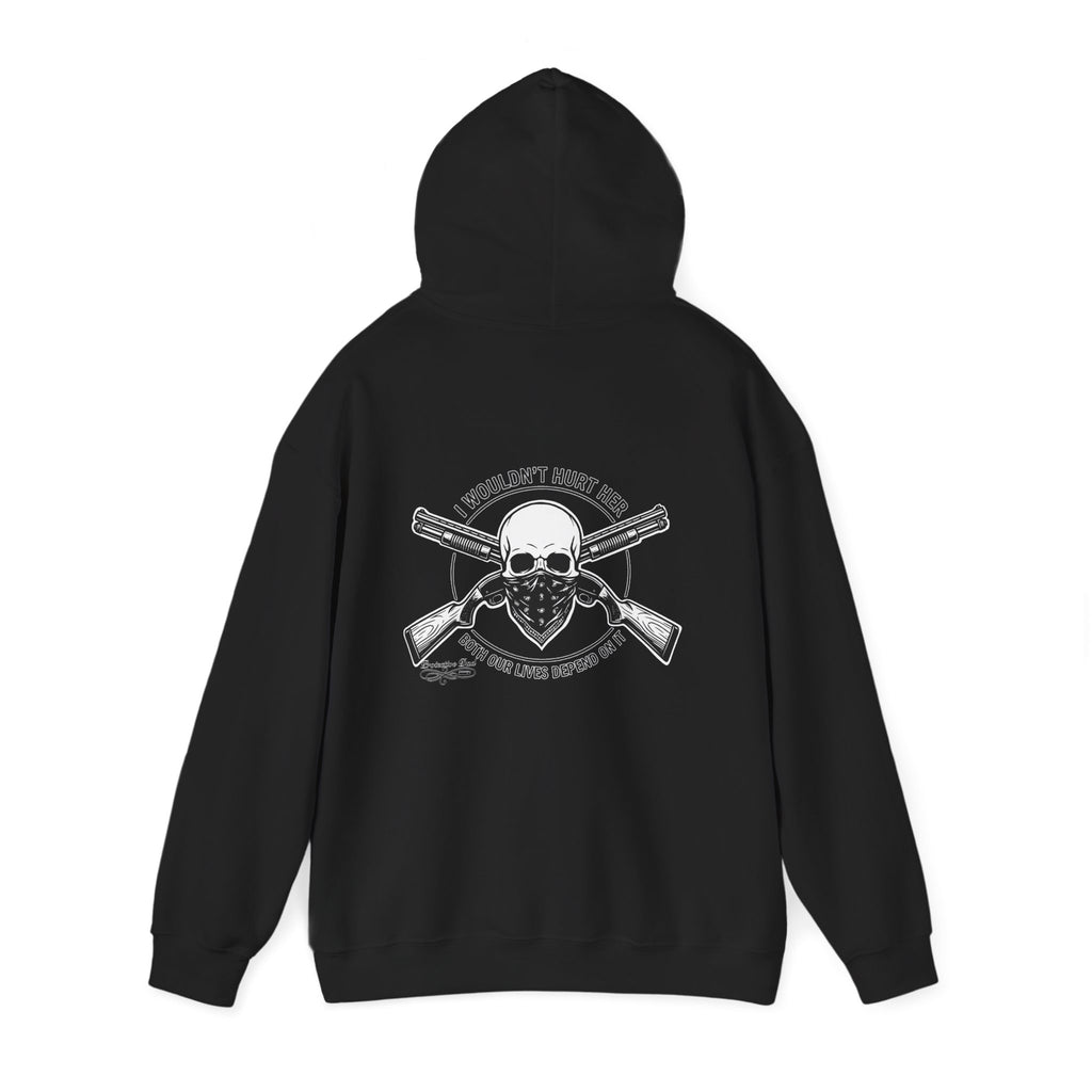 Protective Dad Shotguns - Hoodie | Here’s Your Warning