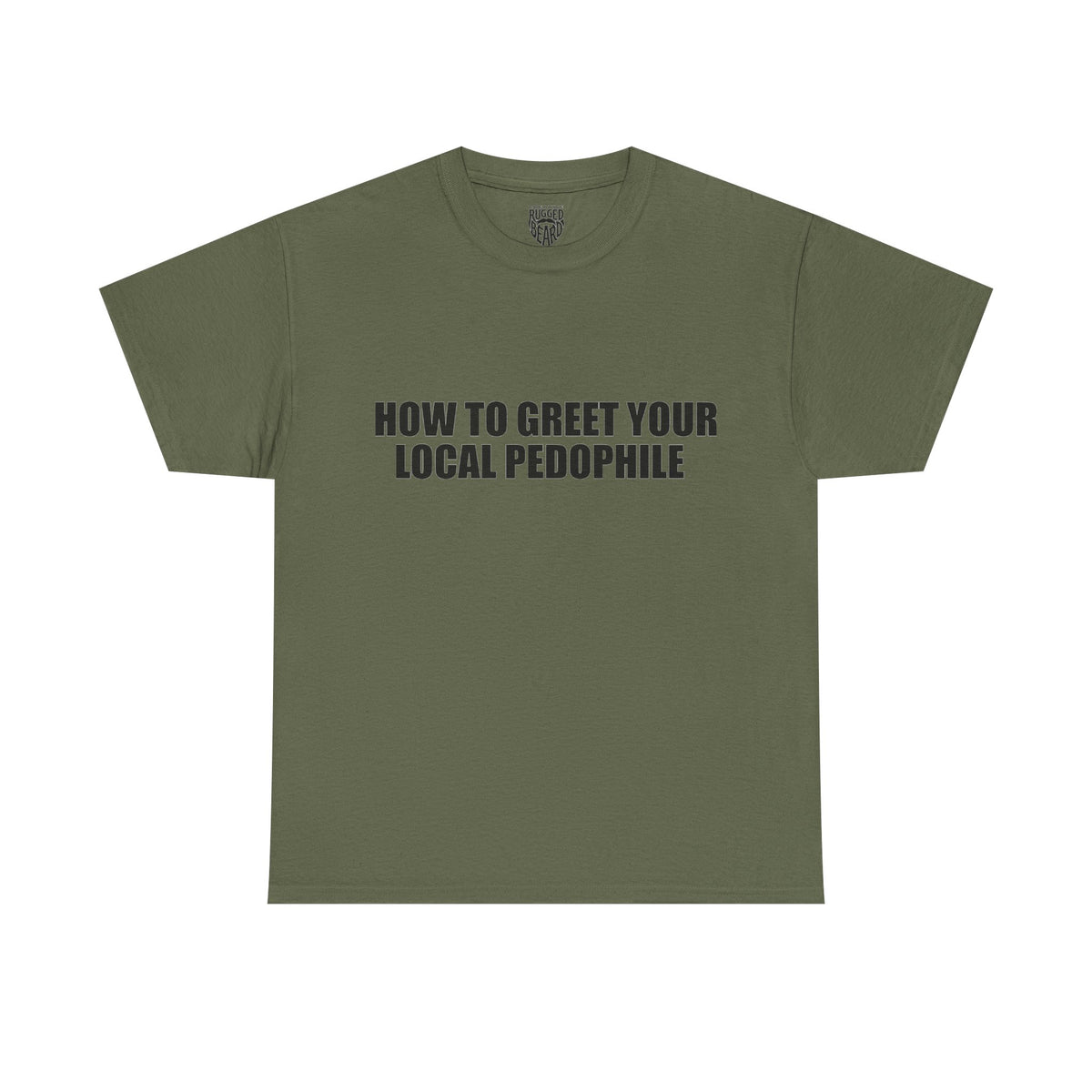 Protective Dad Greetings T-Shirt | Here’s Your Warning