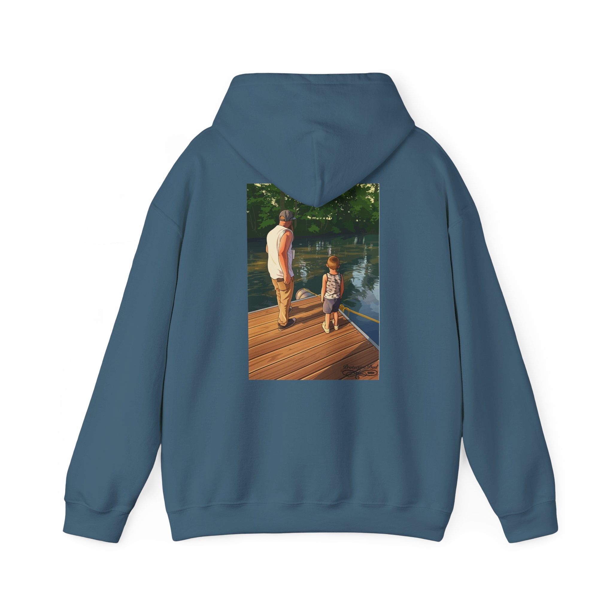Protective Dad Father-n-Son Love Hoodie | He’s Protected Too