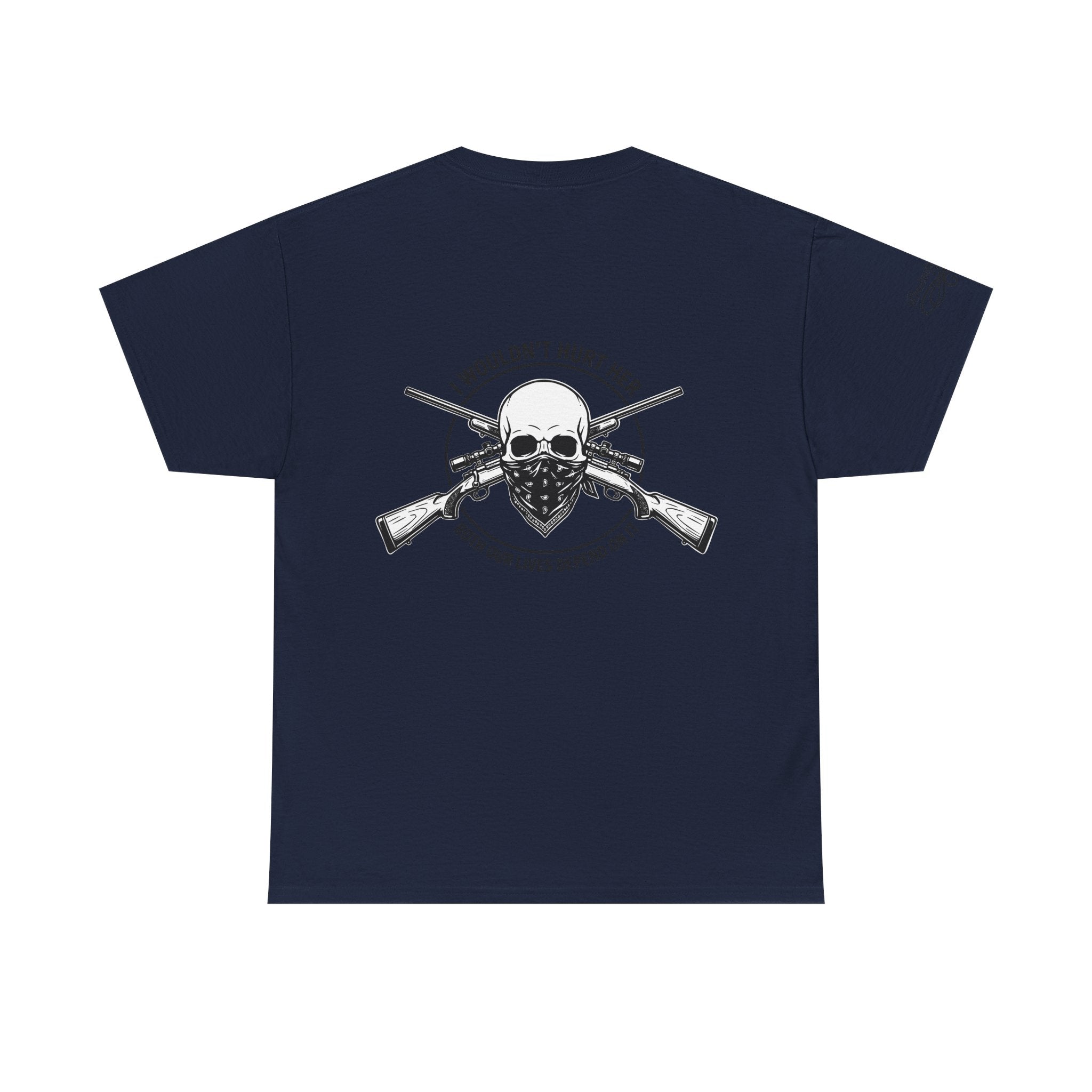 Protective Dad Rifles T-Shirt | Here’s Your Warning