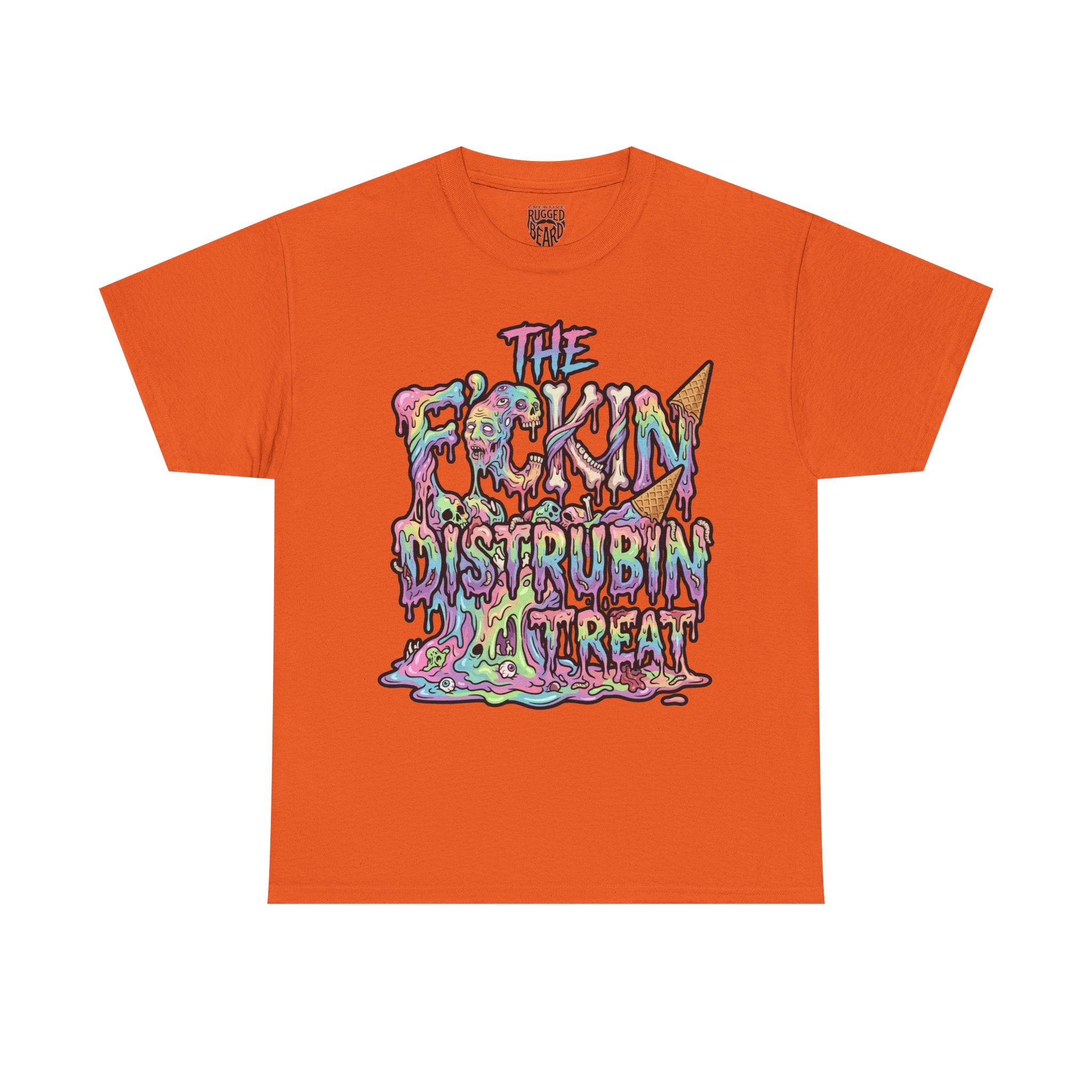 Skullcream-Skullberry Shortcake T-Shirt | Colorful Drip Graphic Tee