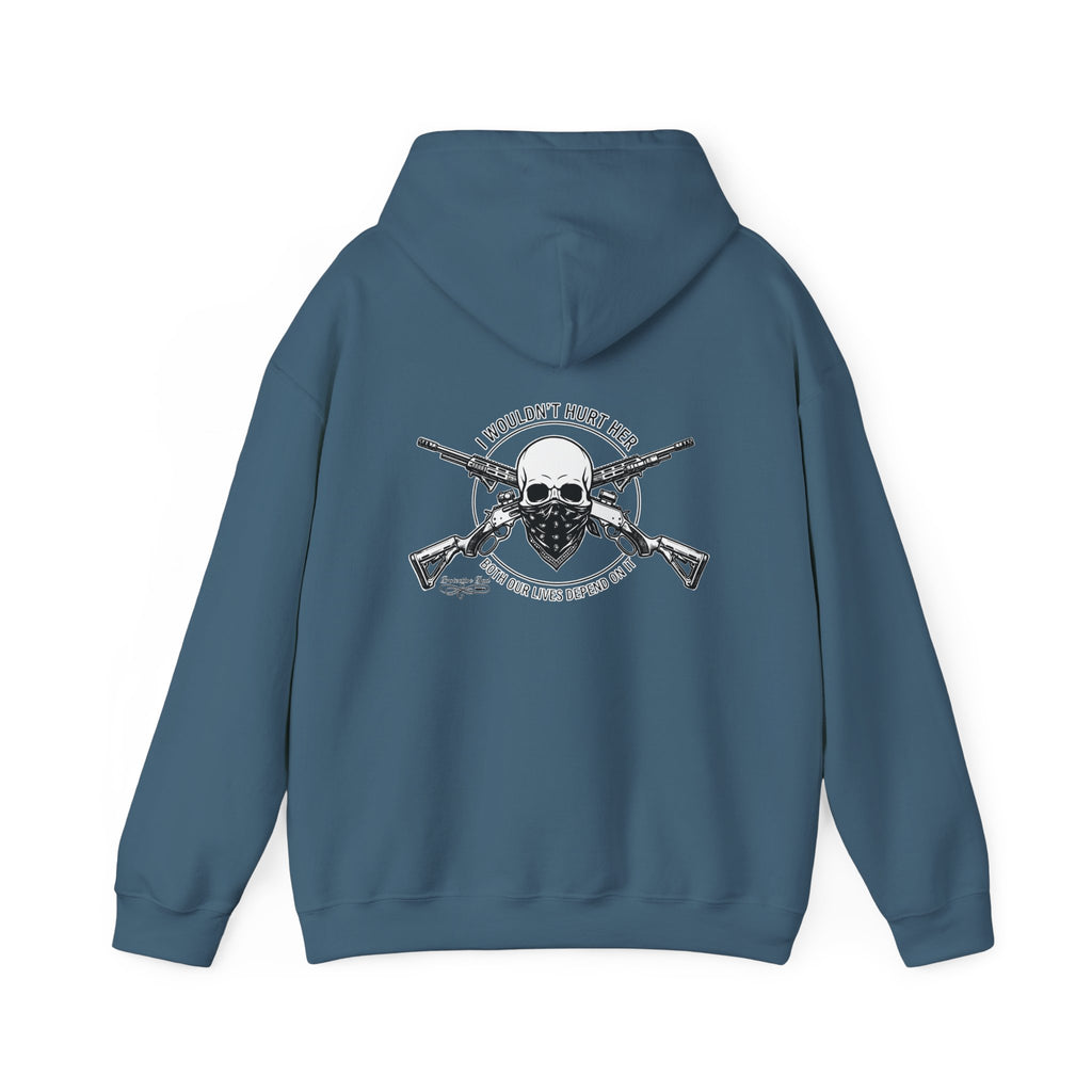 Protective Dad Lever Action - Hoodie | Here’s Your Warning