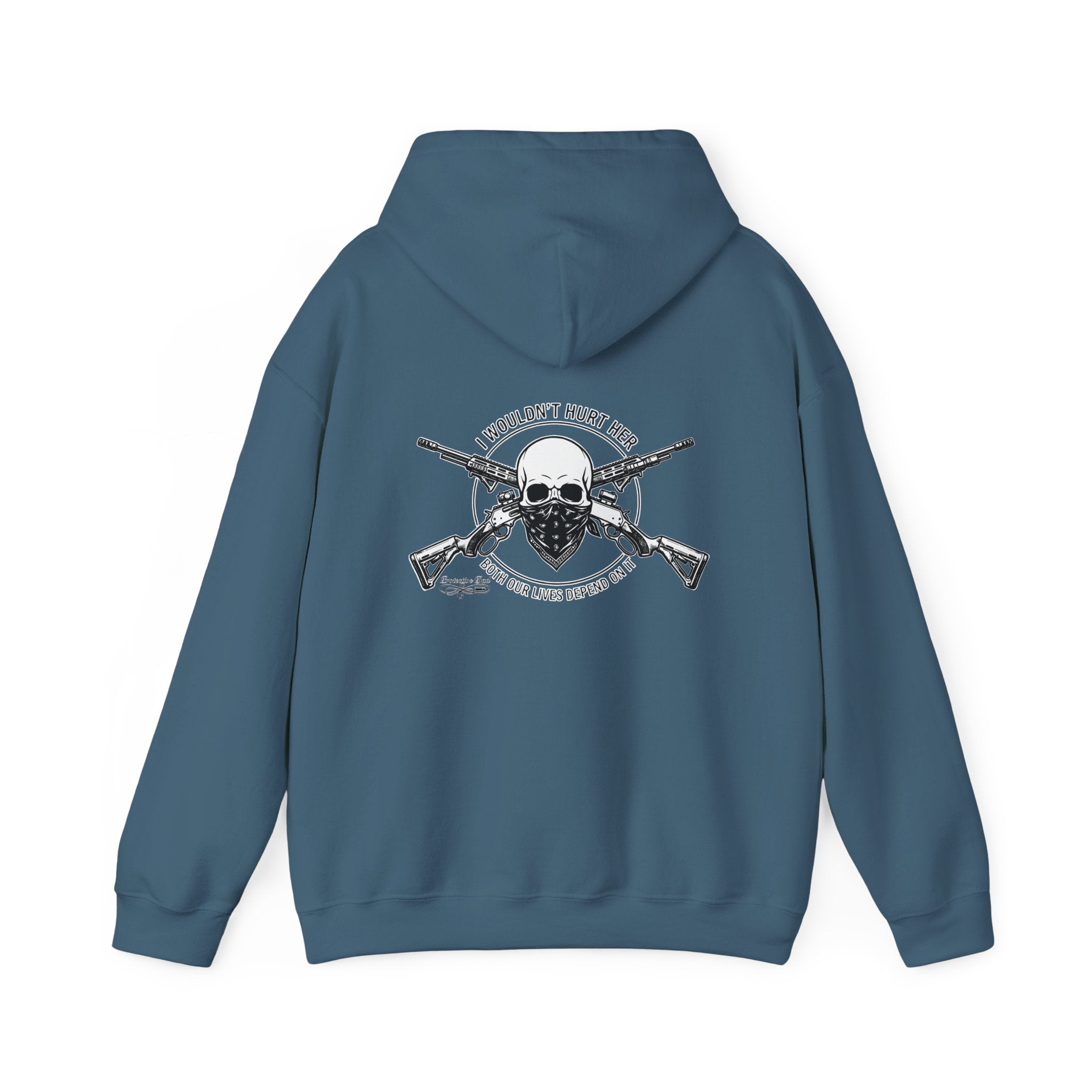 Protective Dad Lever Action - Hoodie | Here’s Your Warning