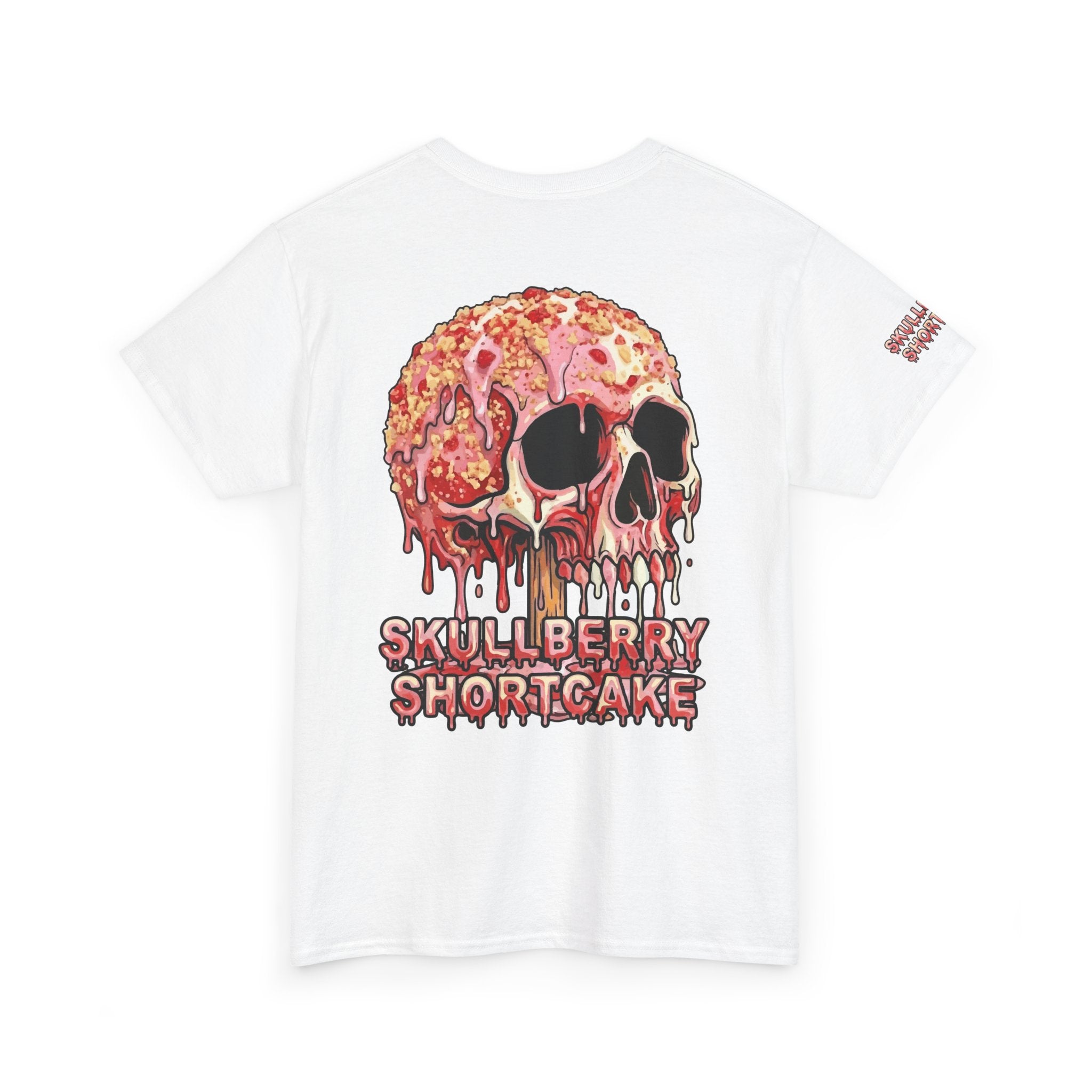Skullcream-Skullberry Shortcake T-Shirt | Colorful Drip Graphic Tee