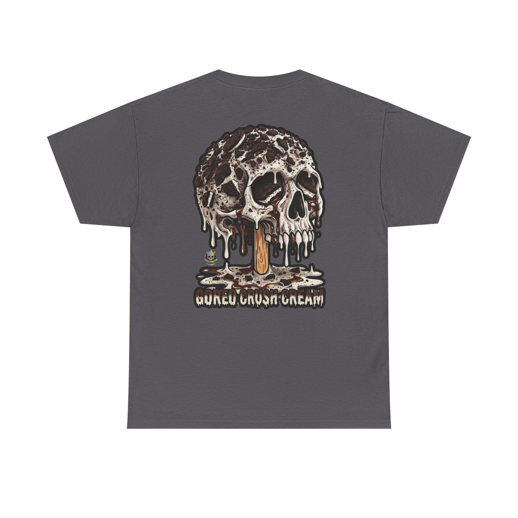Skullcream-Goreo Crush Cream T-Shirt | Colorful Drip Graphic Tee