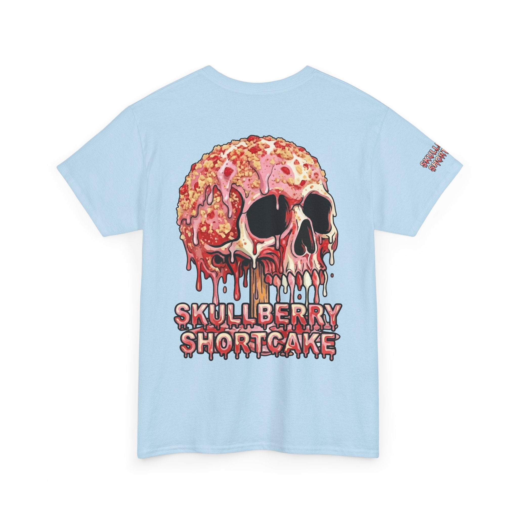 Skullcream-Skullberry Shortcake T-Shirt | Colorful Drip Graphic Tee