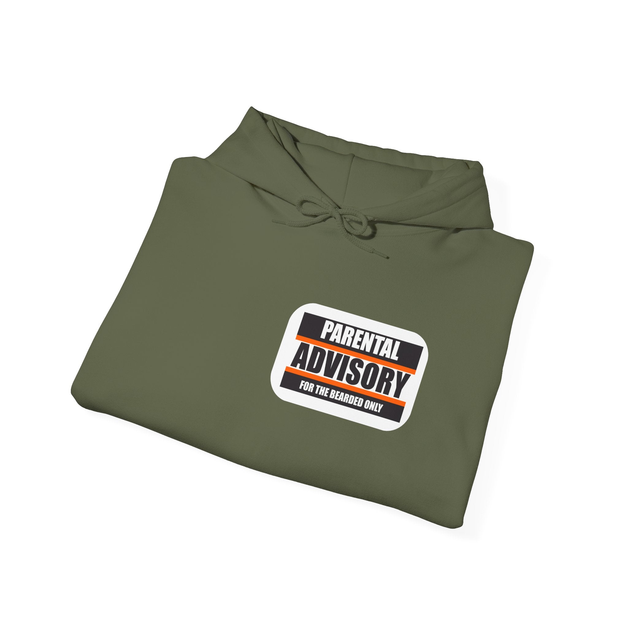 Under the Moon Light Yes Sir Hoodie | Parental Advisory  for the Bearded