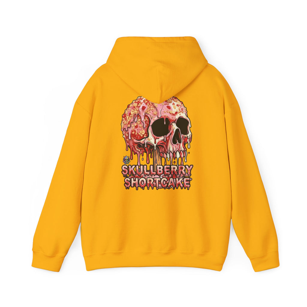 Skullcream-Skullberry Shortcake Hoodie | Dripping Skull Graphic