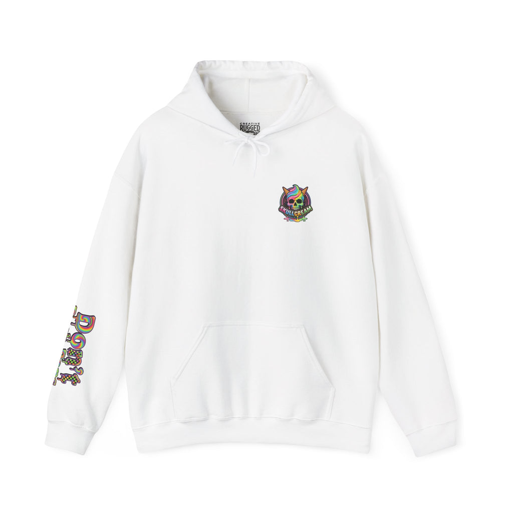 Skullcream-Don’t Push-Pops Hoodie | Dripping Skull Graphic