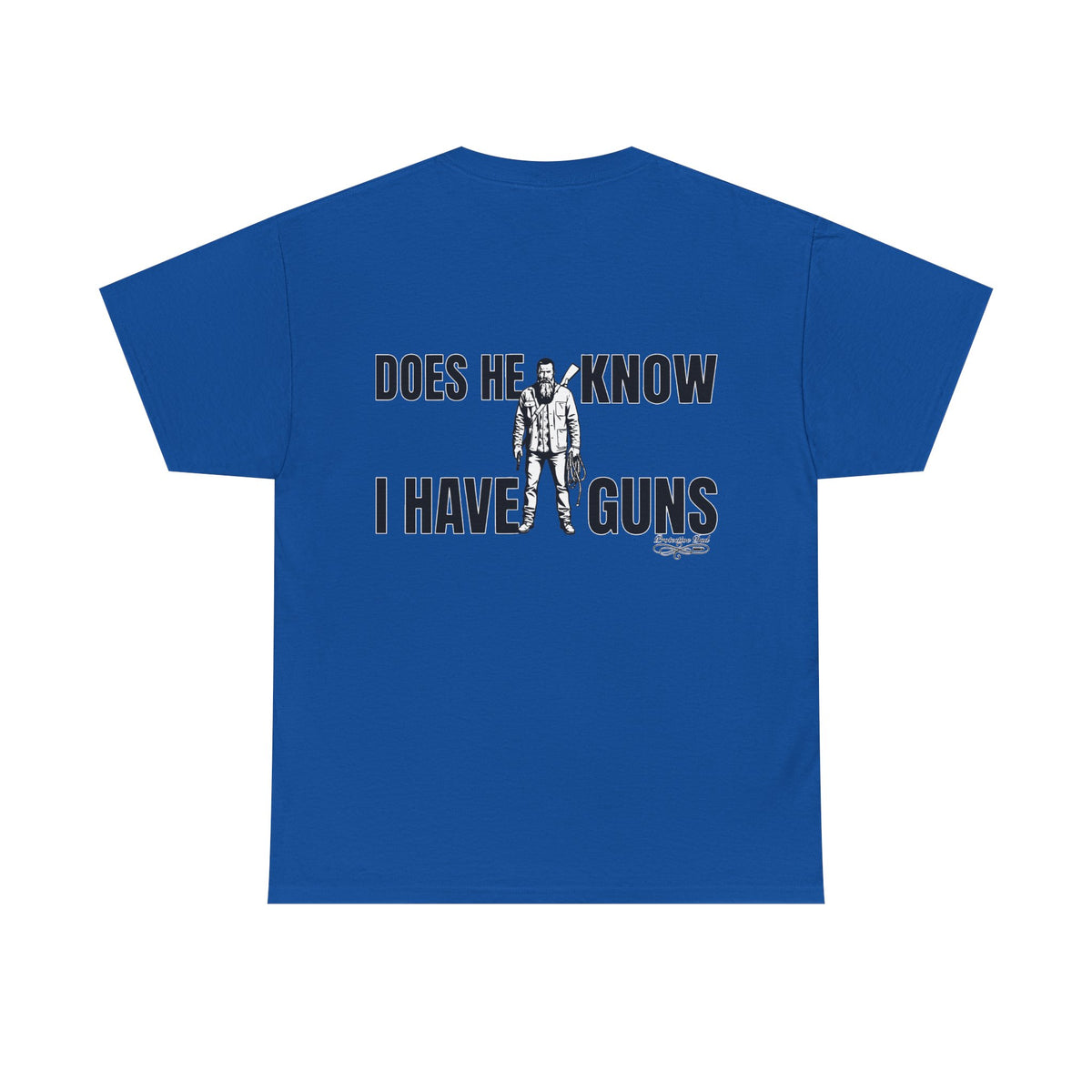 Protective Dad Does He Know T-Shirt| Here’s Your Warning