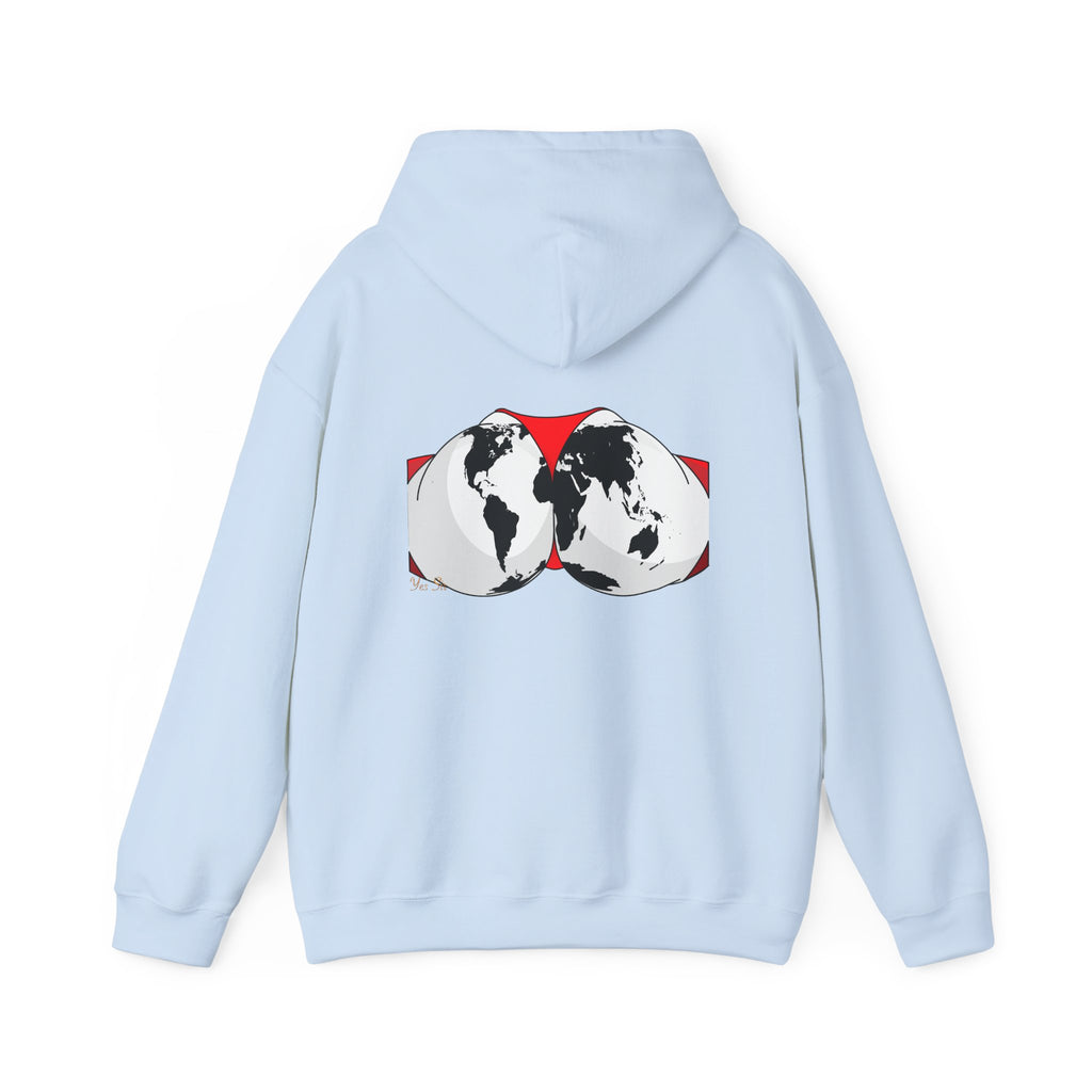 The World | Yes Sir Hoodie | Cherish It Graphic Hoodie
