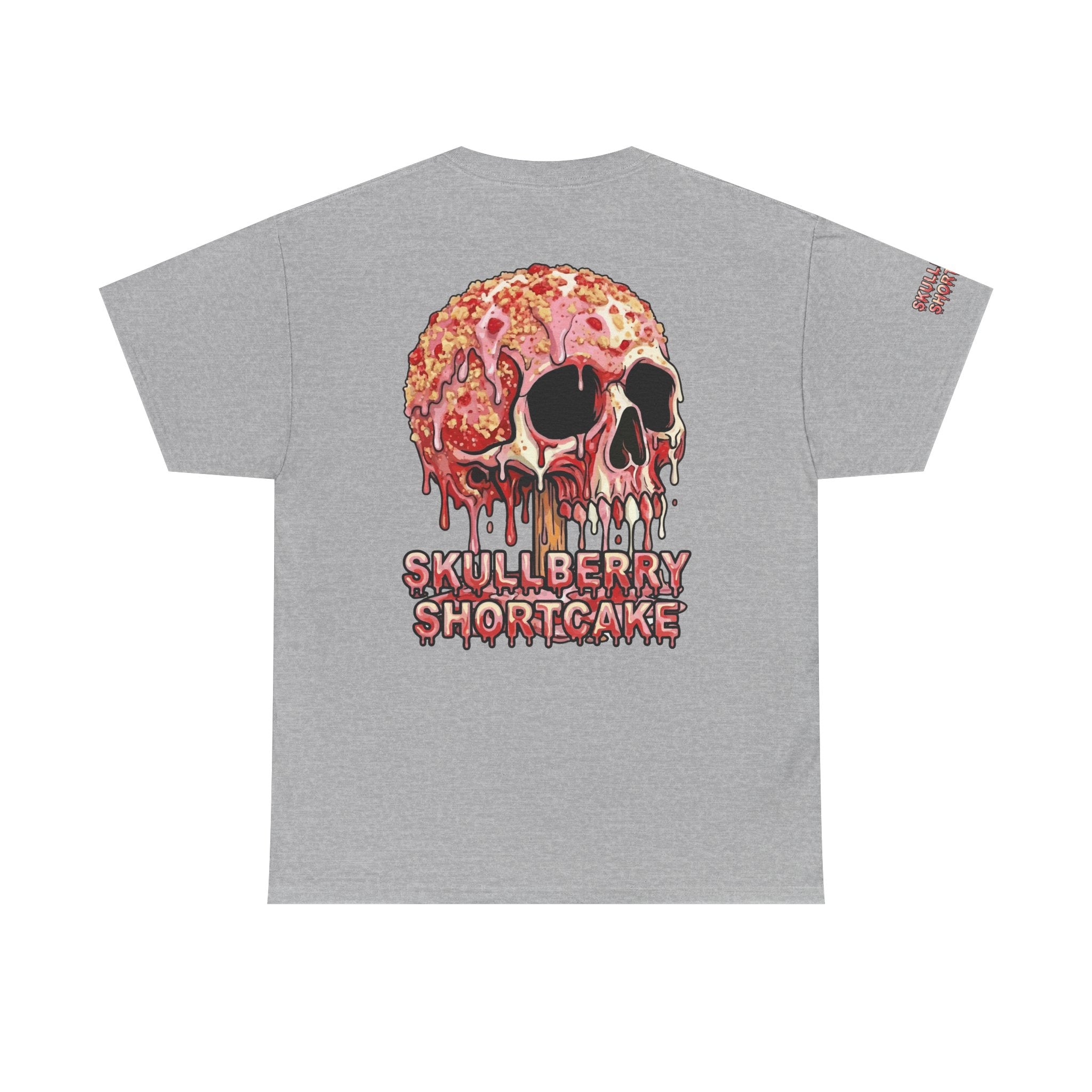 Skullcream-Skullberry Shortcake T-Shirt | Colorful Drip Graphic Tee