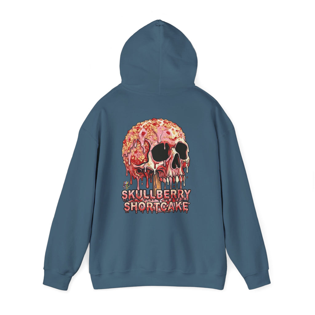Skullcream-Skullberry Shortcake Hoodie | Dripping Skull Graphic