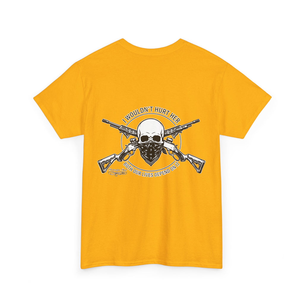Protective Dad Lever Actions T-Shirt | Here’s Your Warning