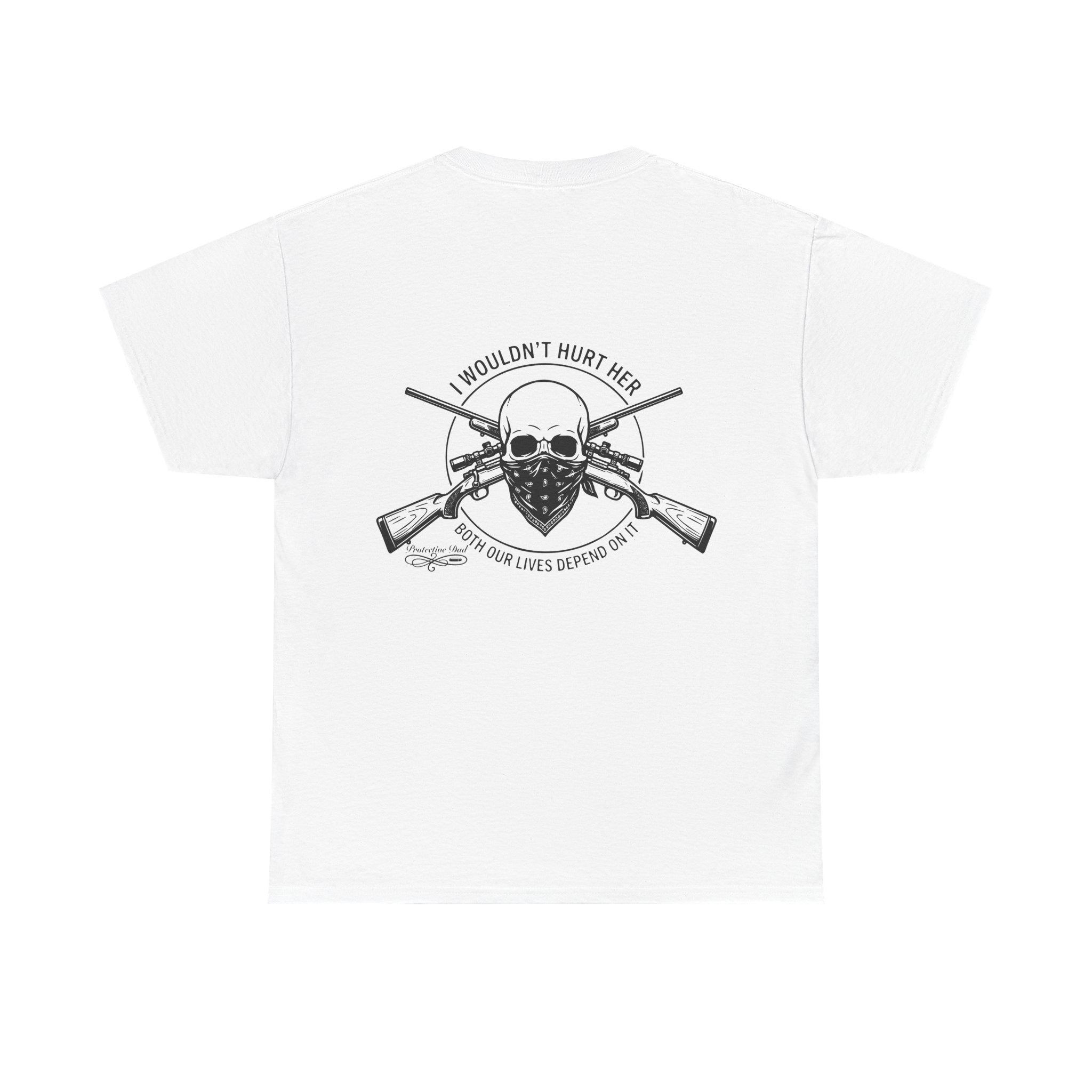 Protective Dad Rifles T-Shirt | Here’s Your Warning