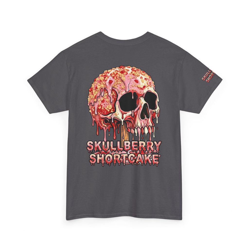 Skullcream-Skullberry Shortcake T-Shirt | Colorful Drip Graphic Tee