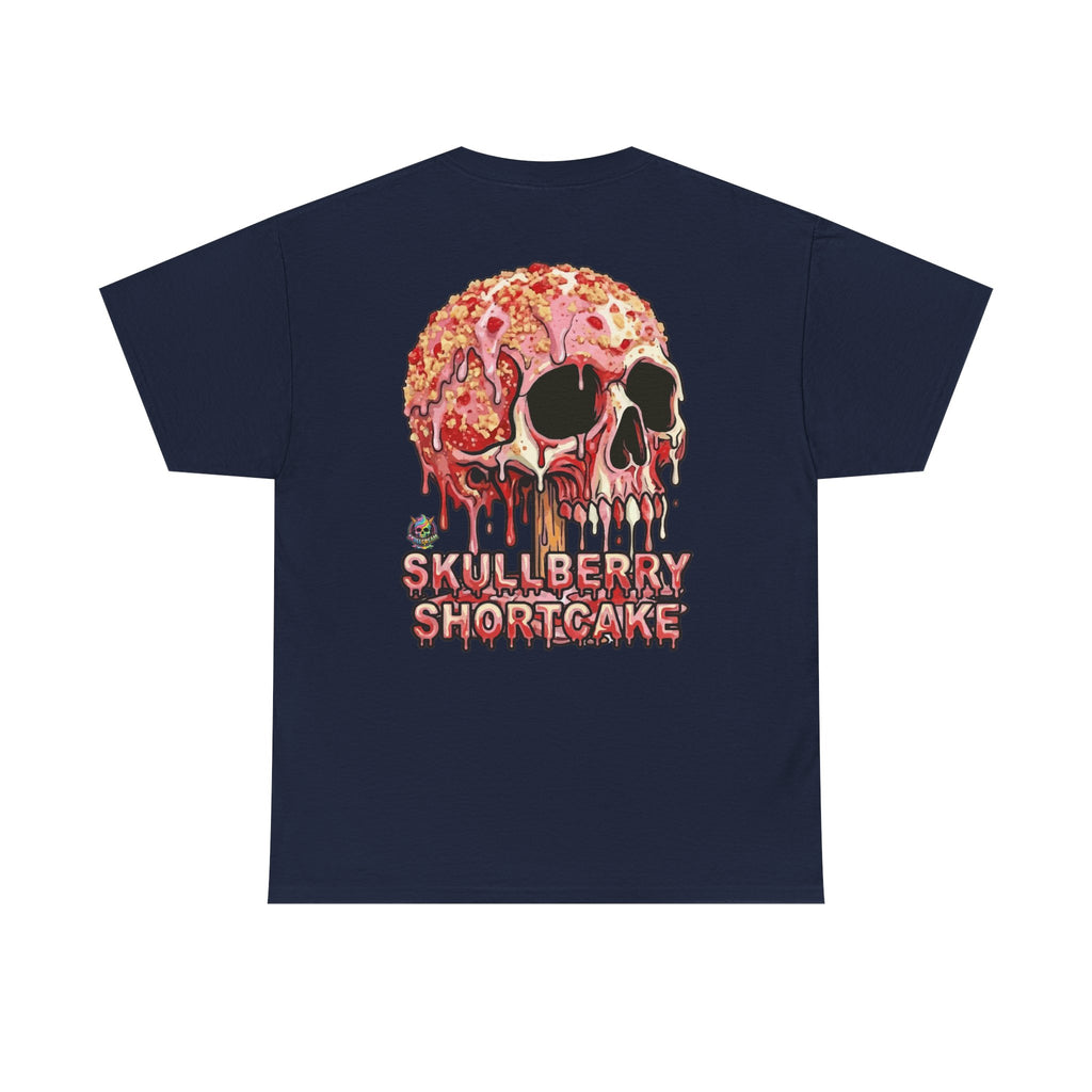 Skullcream-Skullberry Shortcake T-Shirt | Colorful Drip Graphic Tee