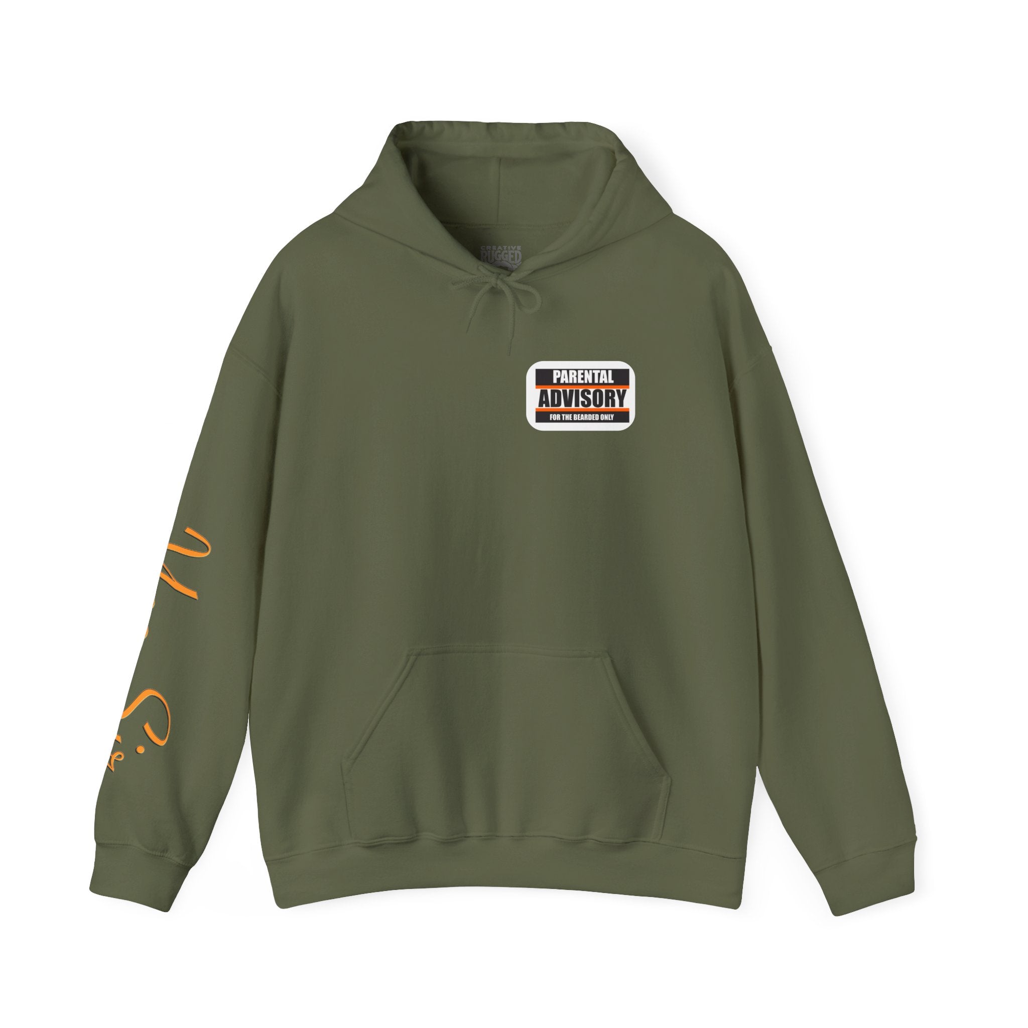 Oopies! Yes Sir Hoodie | Parental Advisory  for the Bearded