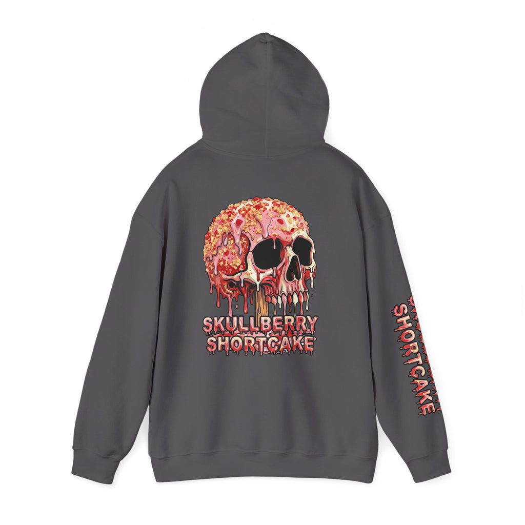 Skullcream-Skullberry Shortcake Hoodie | Dripping Skull Graphic