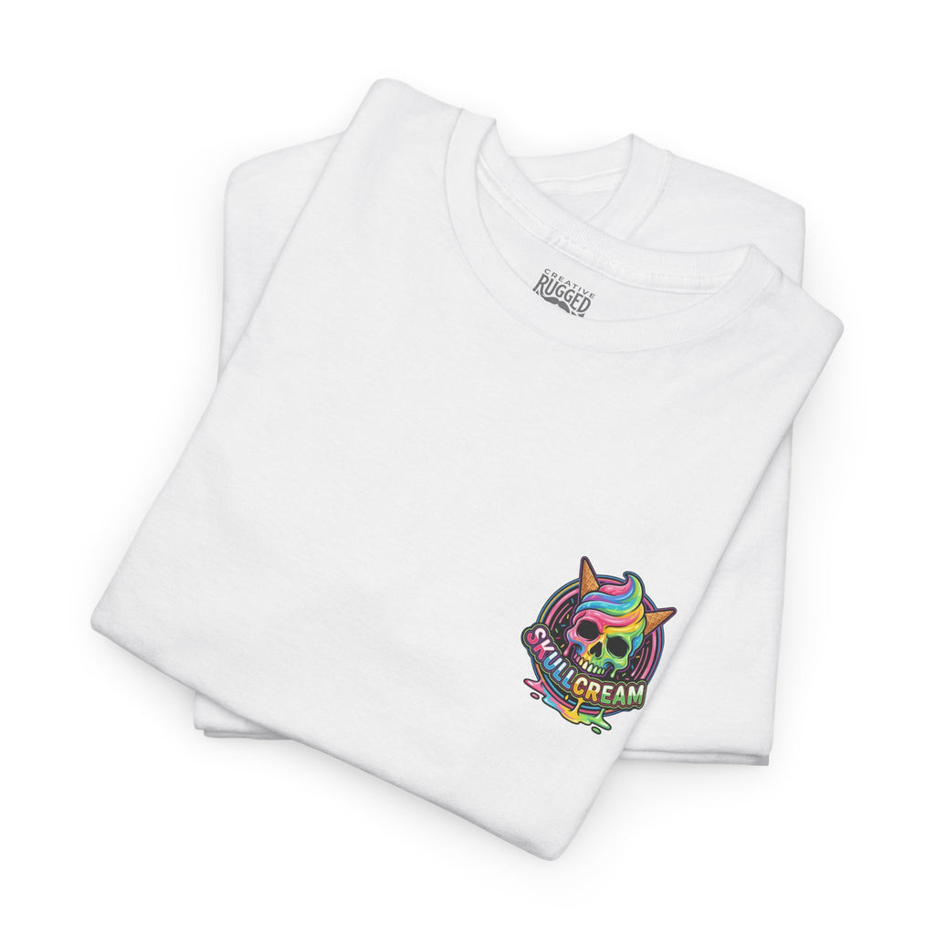 Skullcream Carnival Caramel Apple - Spooky Candy Apple Graphic T-Shirt